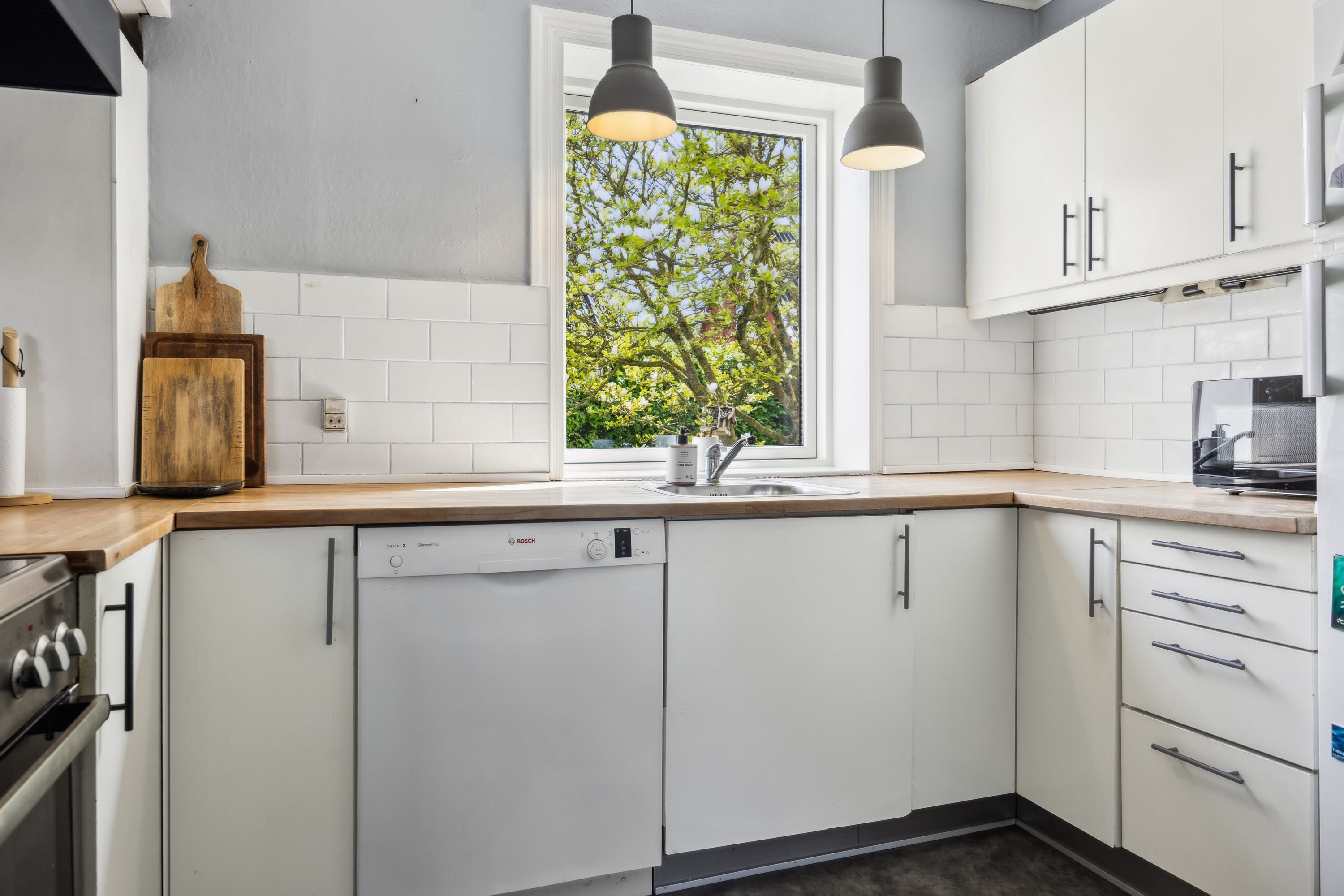 Fremhævet køkken billede i fuldskærmstilstand. Billede af Rolighedsvej 5, 9460 Brovst