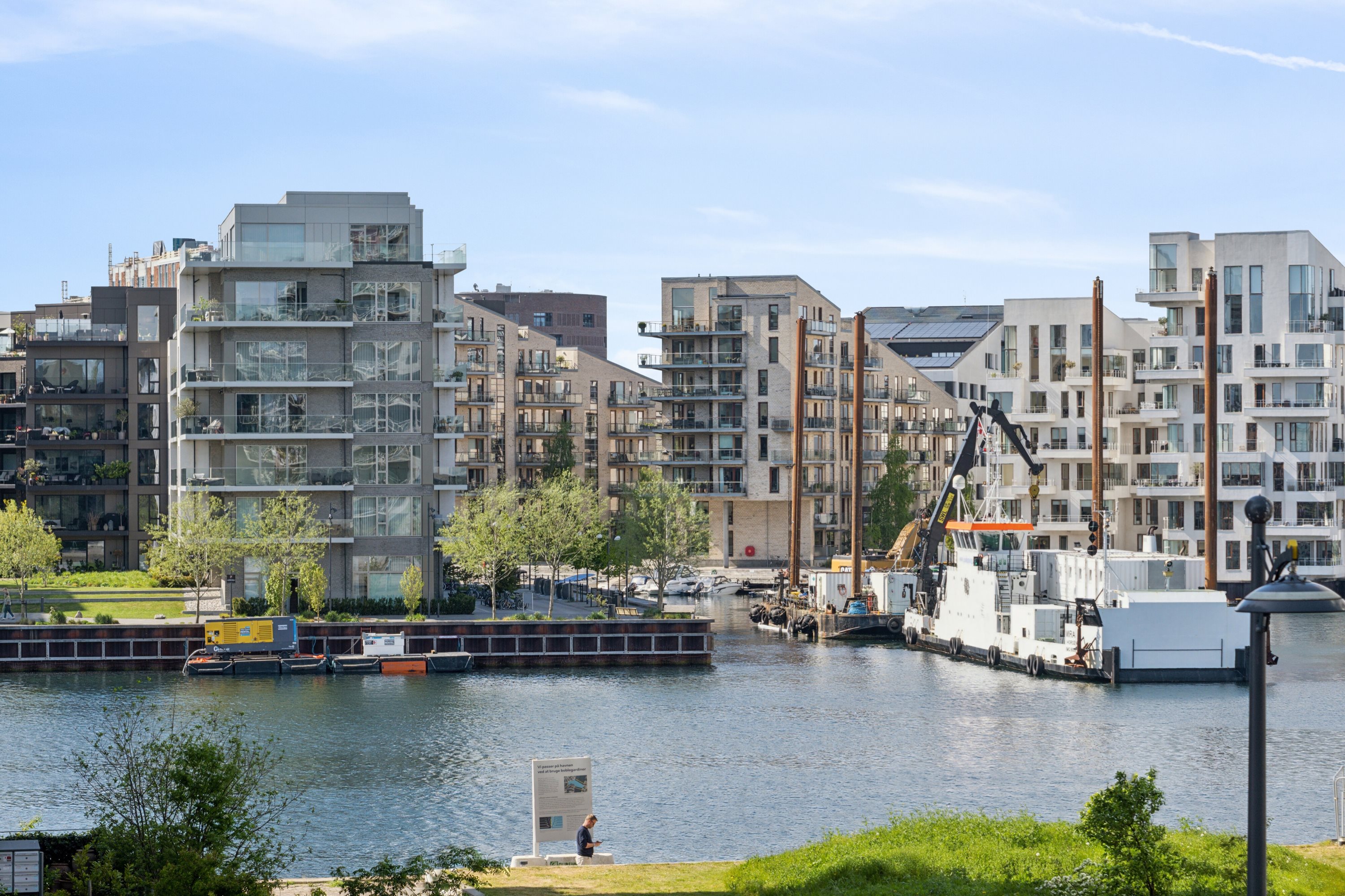 Miniaturebillede 1: facade. Billede af Islands Brygge 79A, 2. 10., 2300 København S