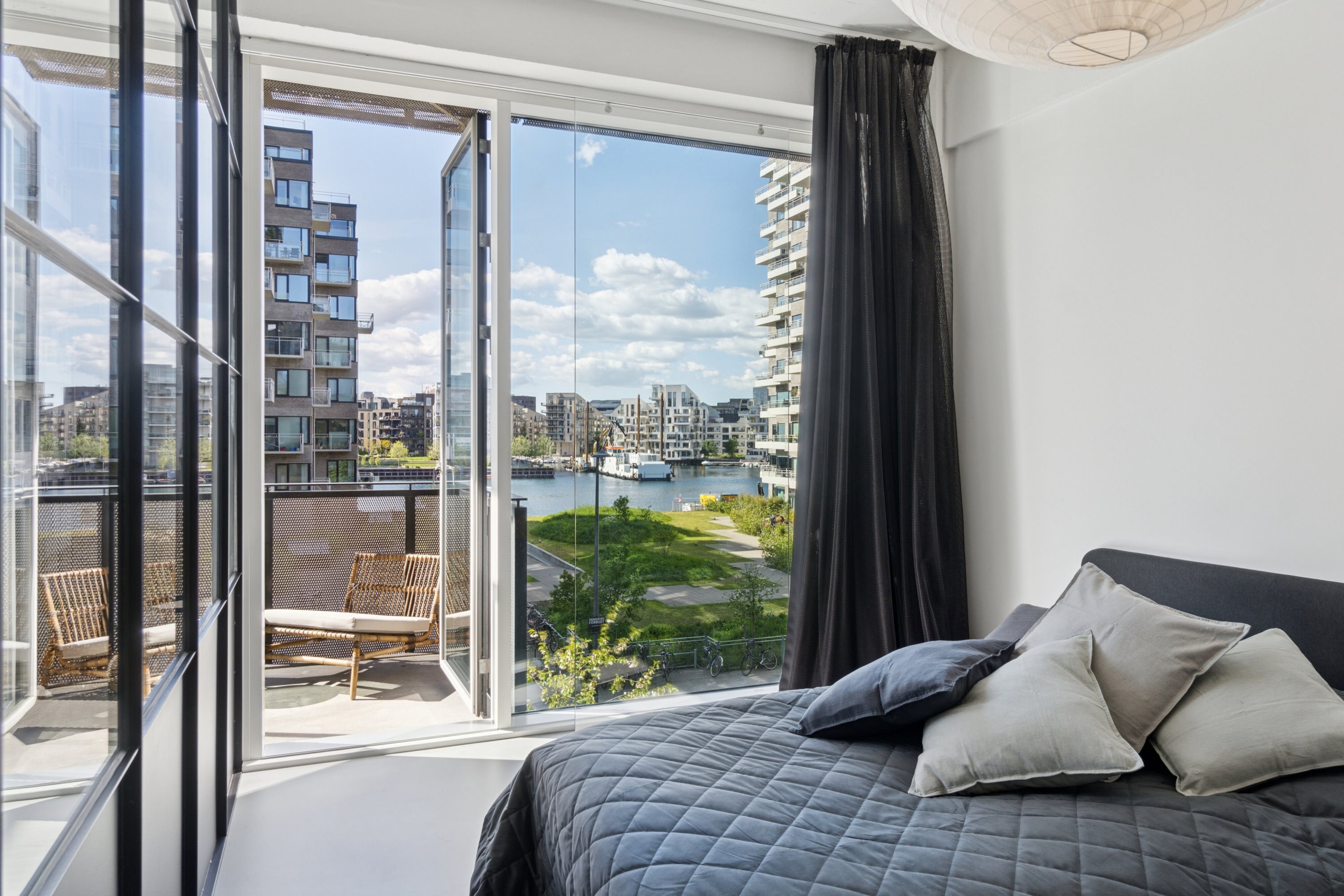 Fremhævet soveværelse billede i fuldskærmstilstand. Billede af Islands Brygge 79A, 2. 10., 2300 København S