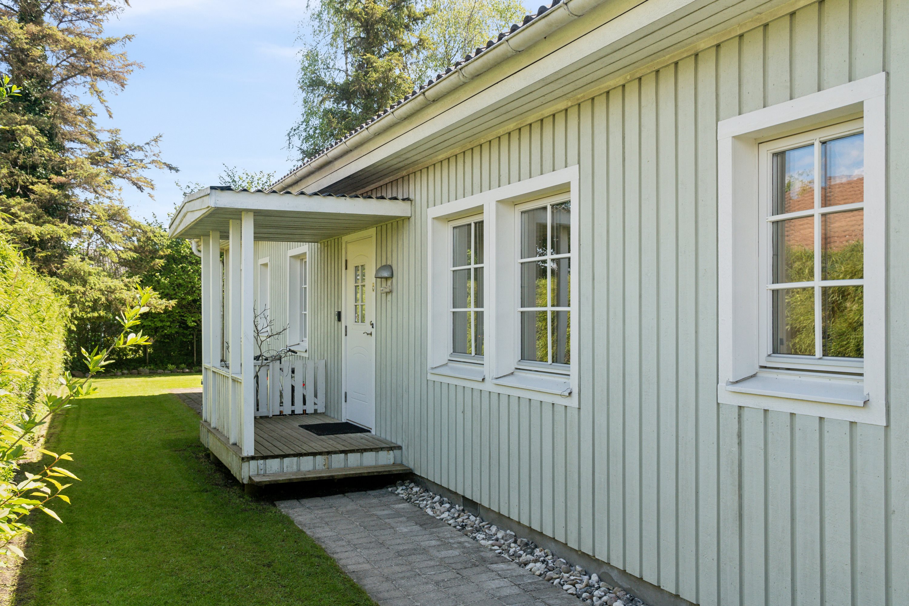 Fremhævet udendørs billede i fuldskærmstilstand. Billede af Fasanvænget 36, 4040 Jyllinge