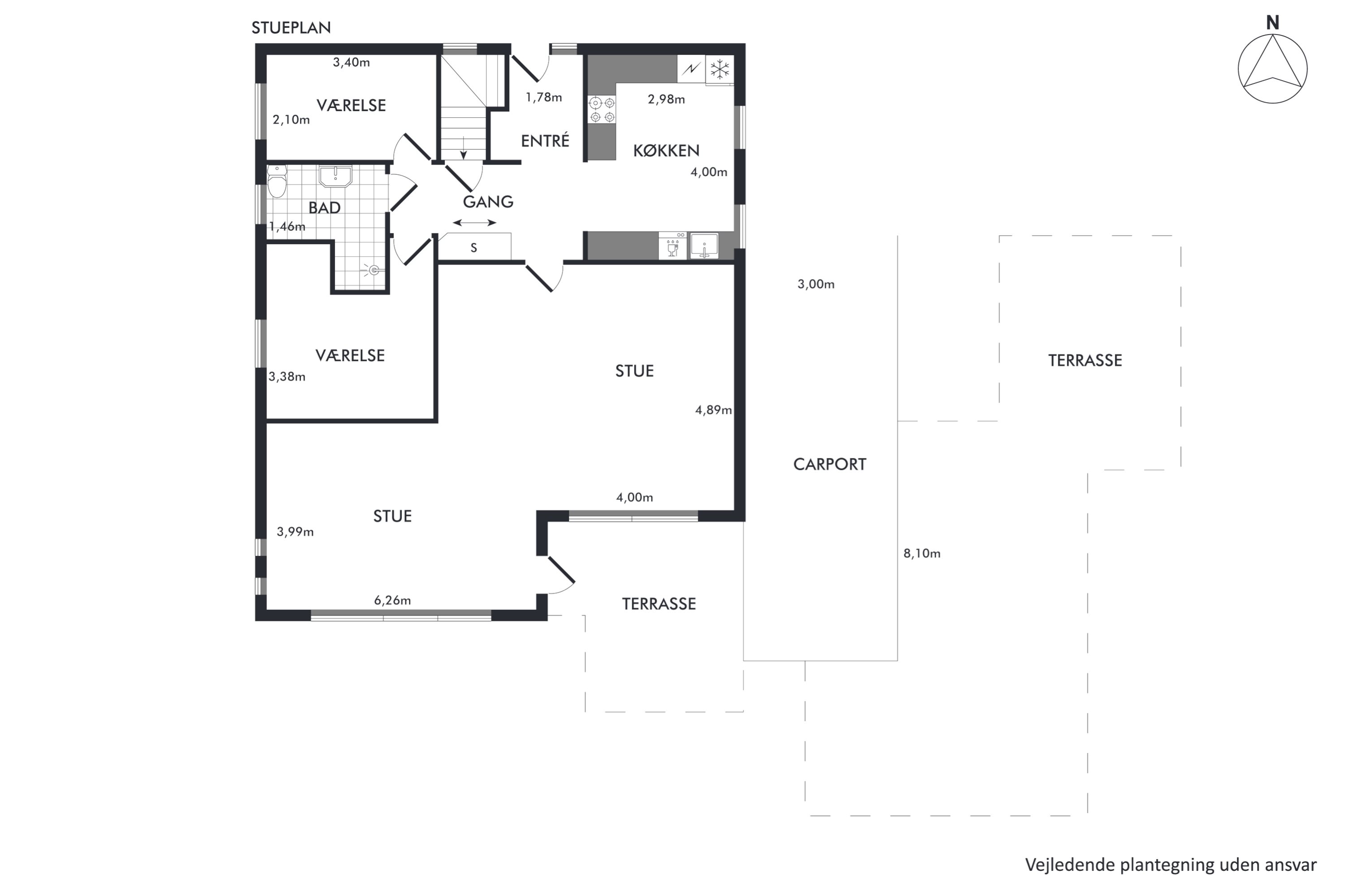 Plantegninger billede af Frejasvej 15, 8800 Viborg