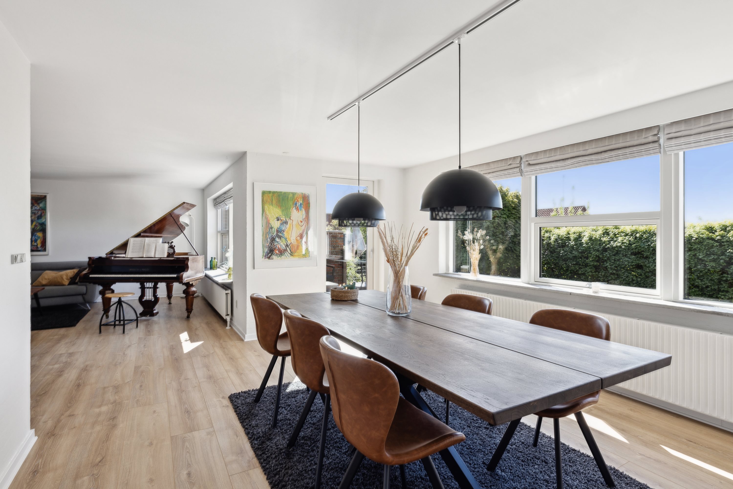 Fremhævet stue billede i fuldskærmstilstand. Billede af Frejasvej 15, 8800 Viborg