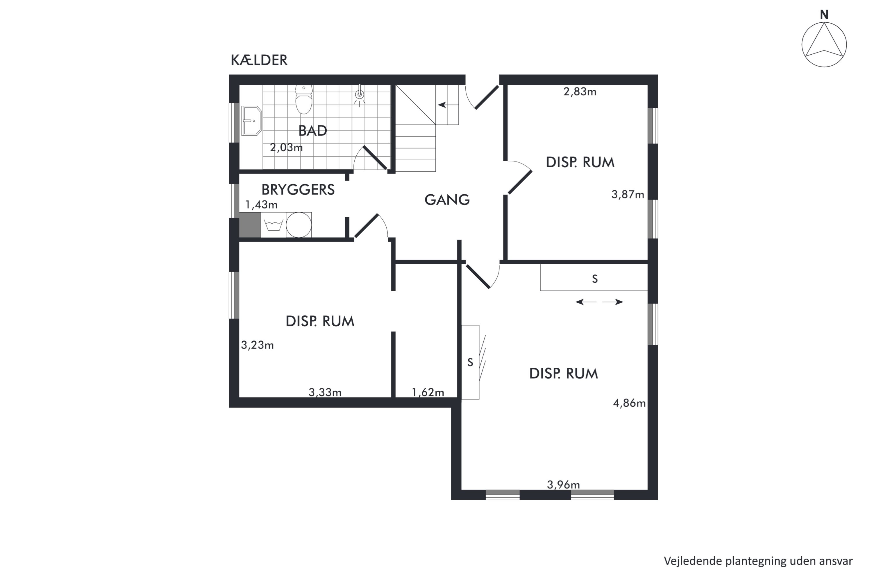 Plantegninger billede af Frejasvej 15, 8800 Viborg