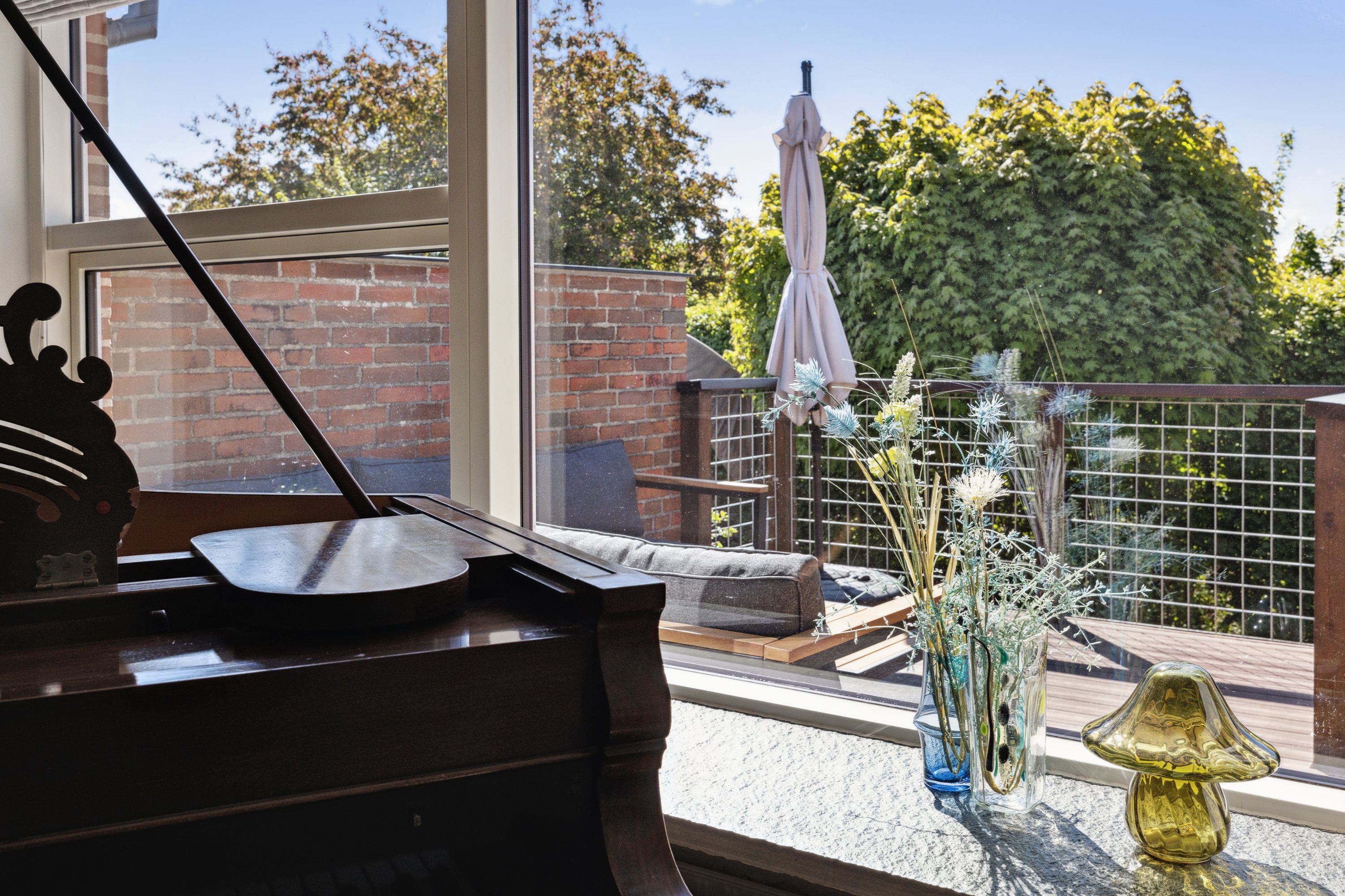 Fremhævet terrasse billede i fuldskærmstilstand. Billede af Frejasvej 15, 8800 Viborg