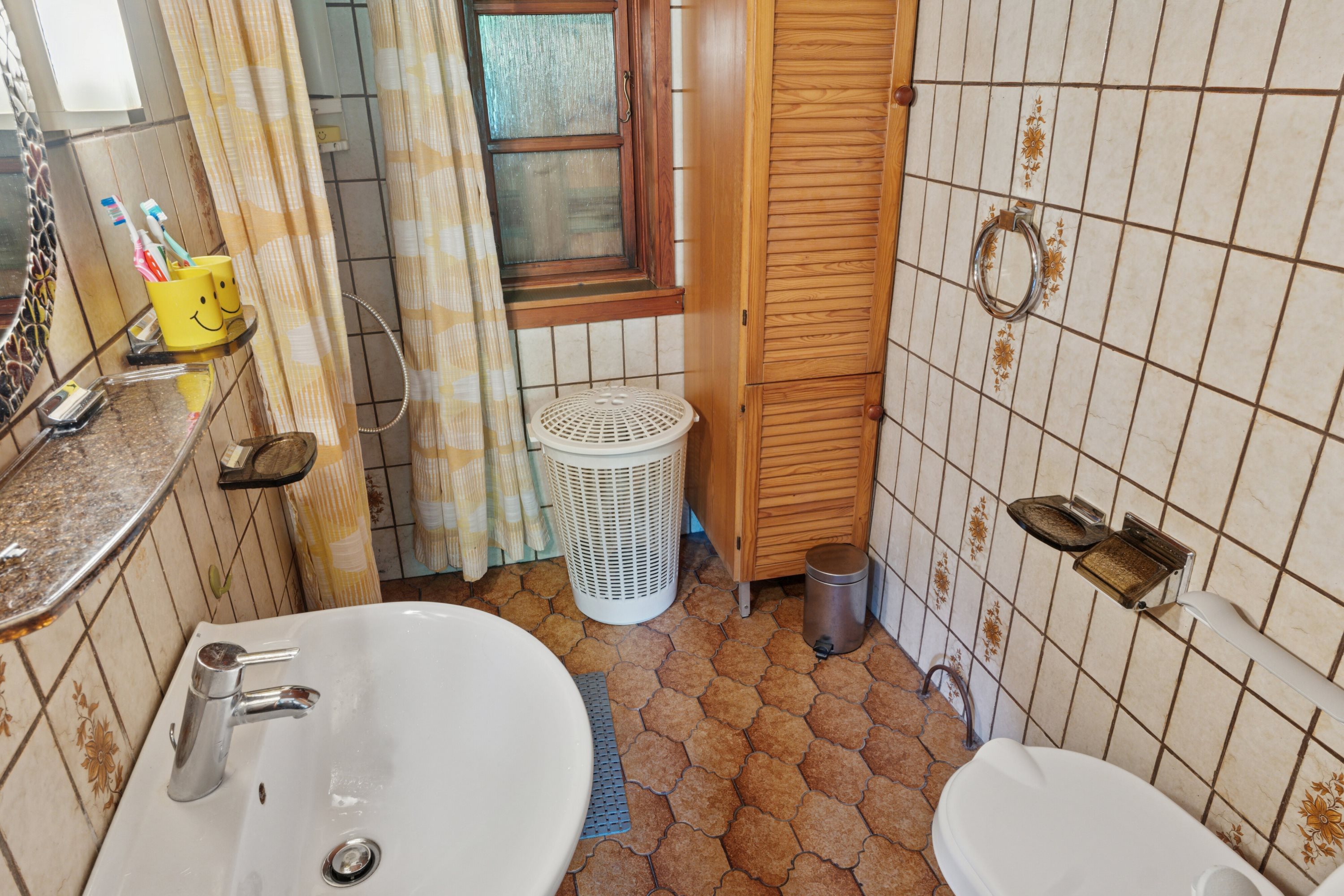 Fremhævet badeværelse billede i fuldskærmstilstand. Billede af Bakkebøllevej 102, 4760 Vordingborg