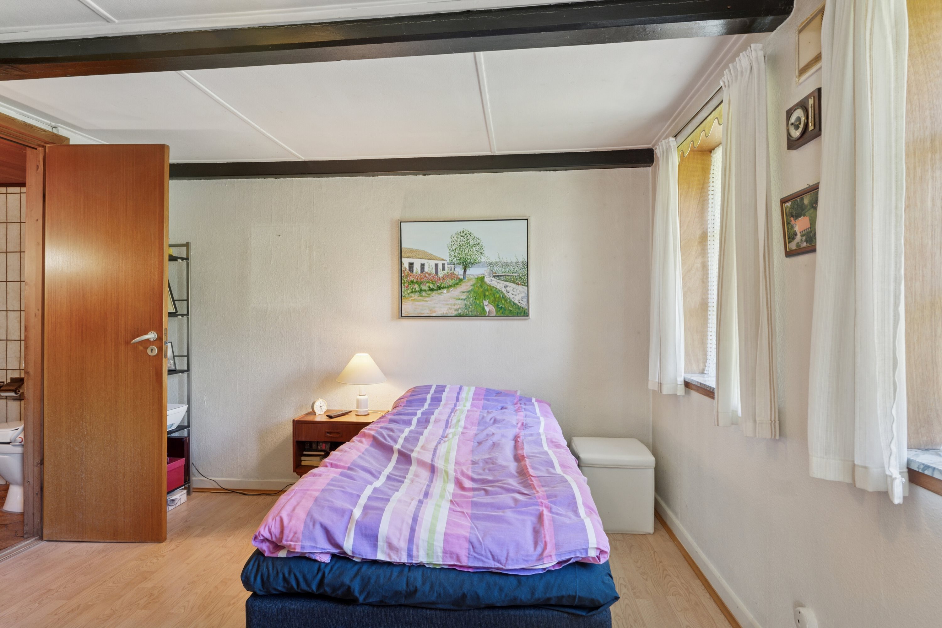 Fremhævet soveværelse billede i fuldskærmstilstand. Billede af Bakkebøllevej 102, 4760 Vordingborg