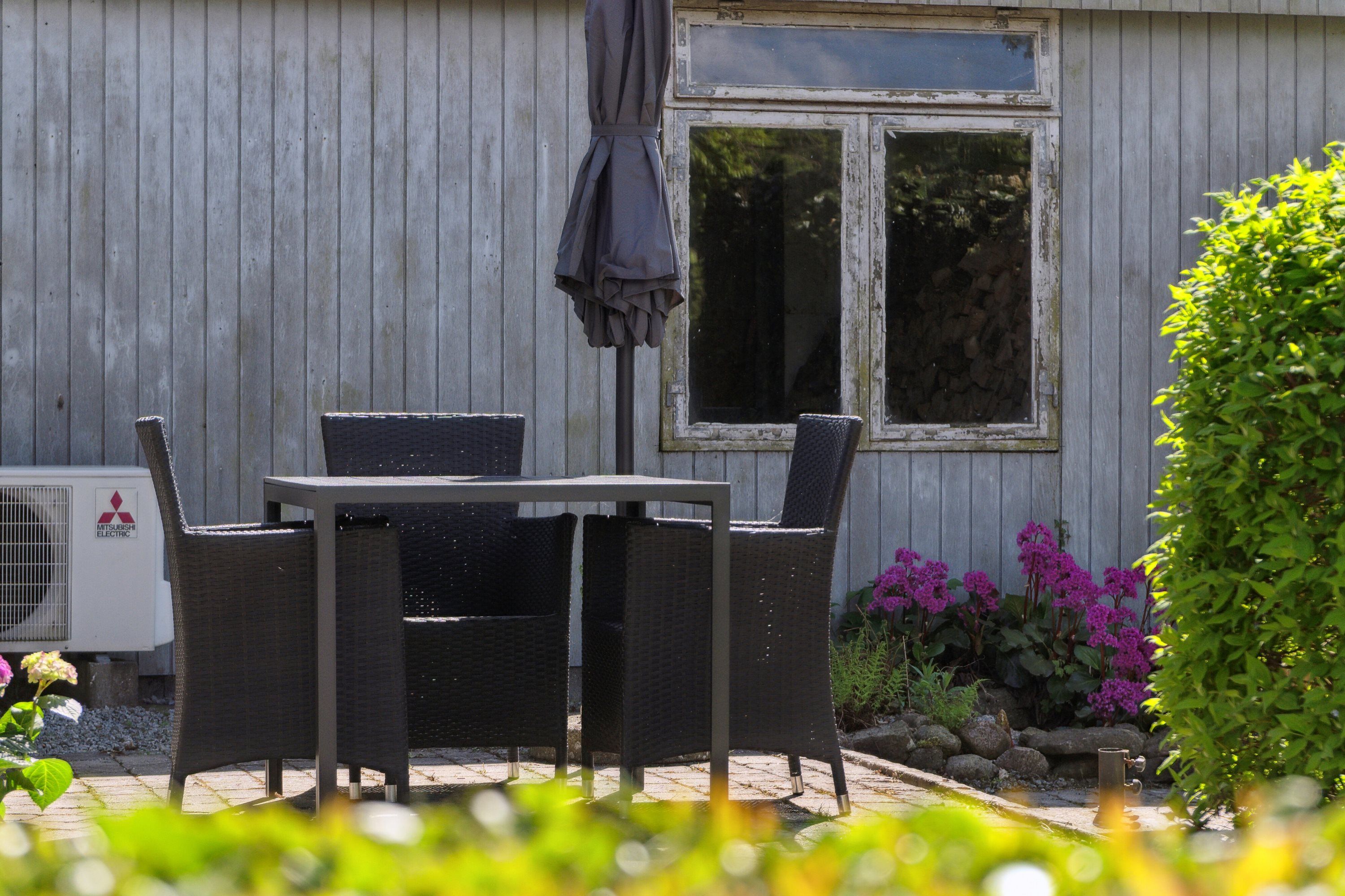 Fremhævet terrasse billede i fuldskærmstilstand. Billede af Bakkebøllevej 102, 4760 Vordingborg