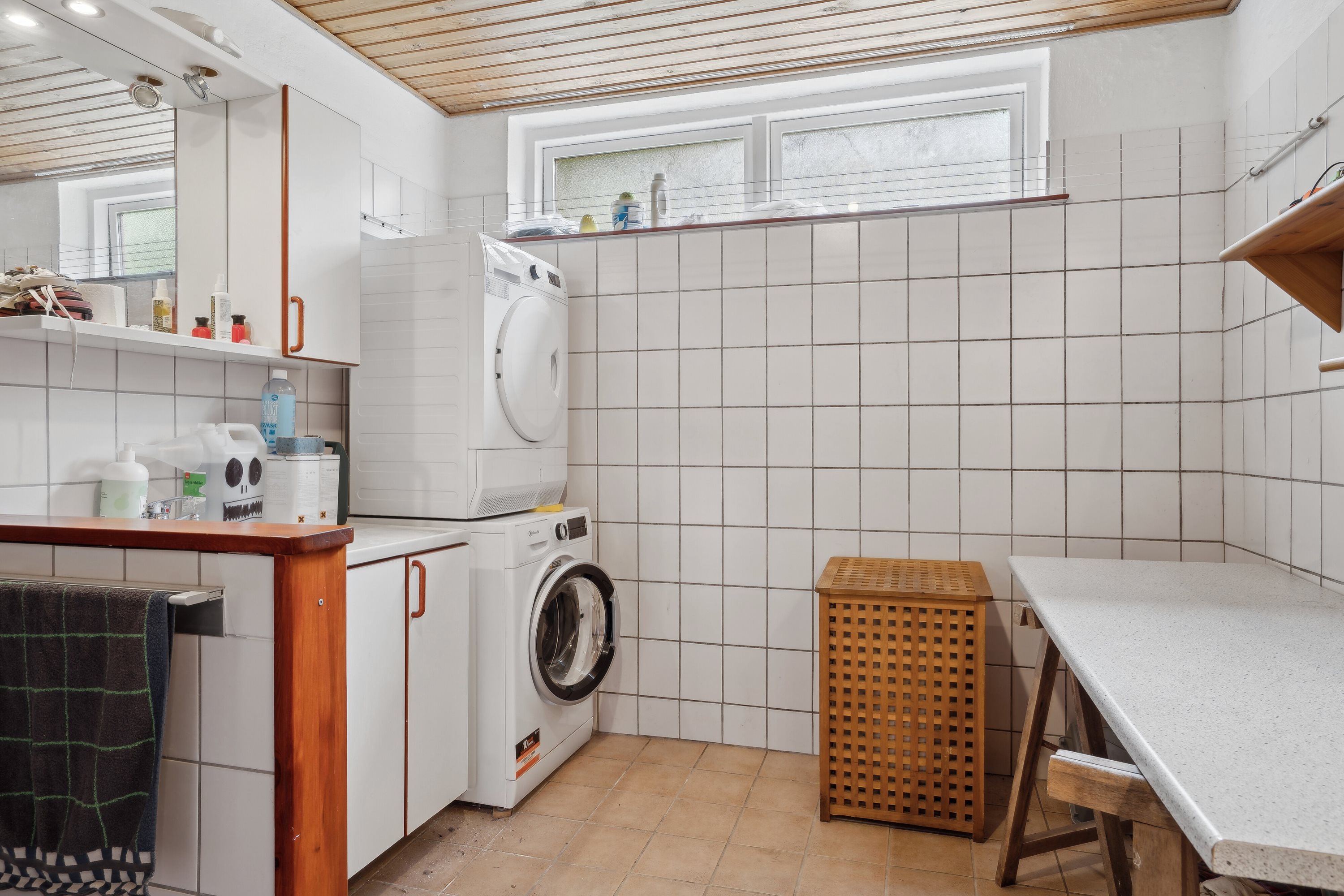 Fremhævet badeværelse billede i fuldskærmstilstand. Billede af Bruuns Alle 14, 5700 Svendborg