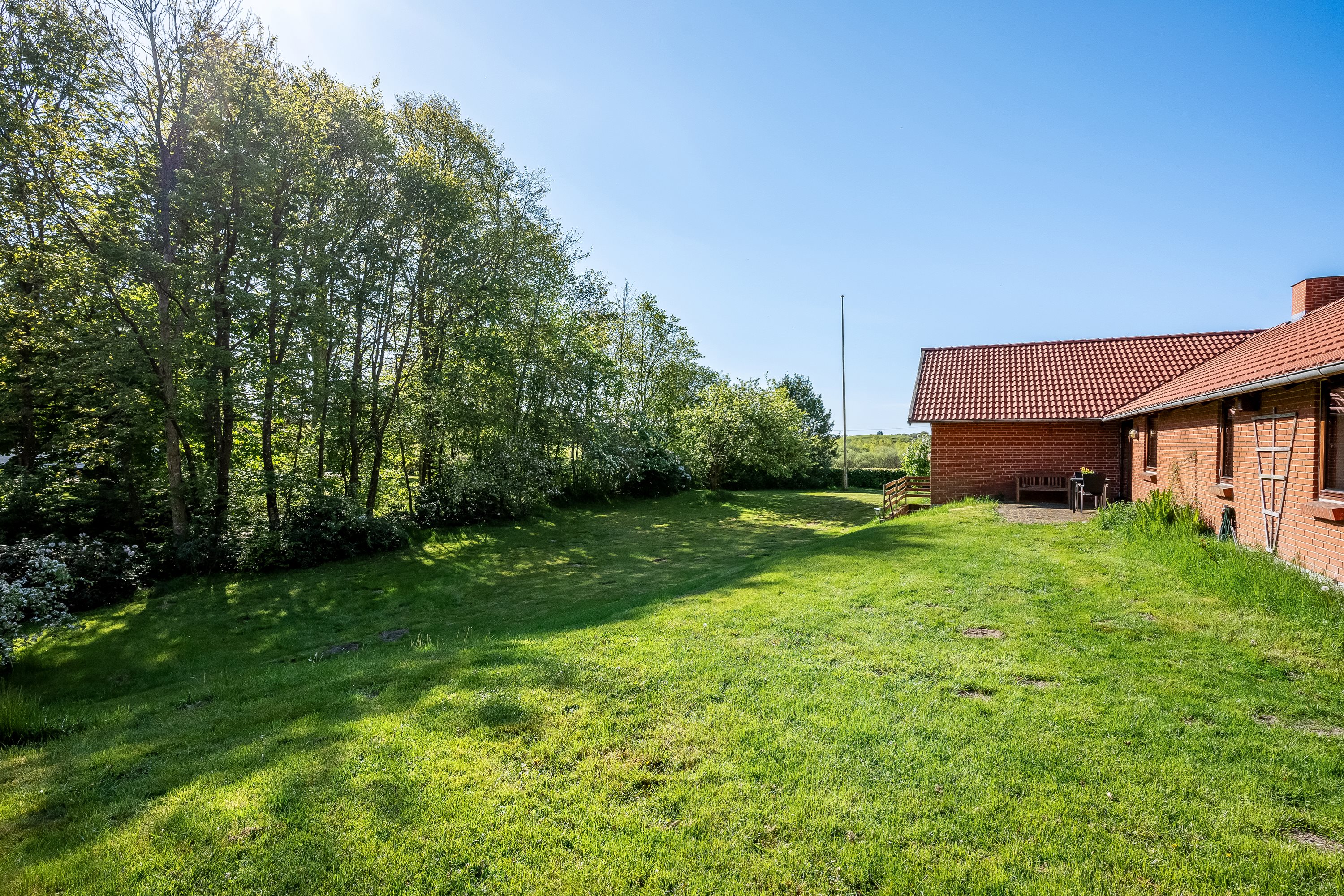 Fremhævet have billede i fuldskærmstilstand. Billede af Trabjergvej 1, 7500 Holstebro