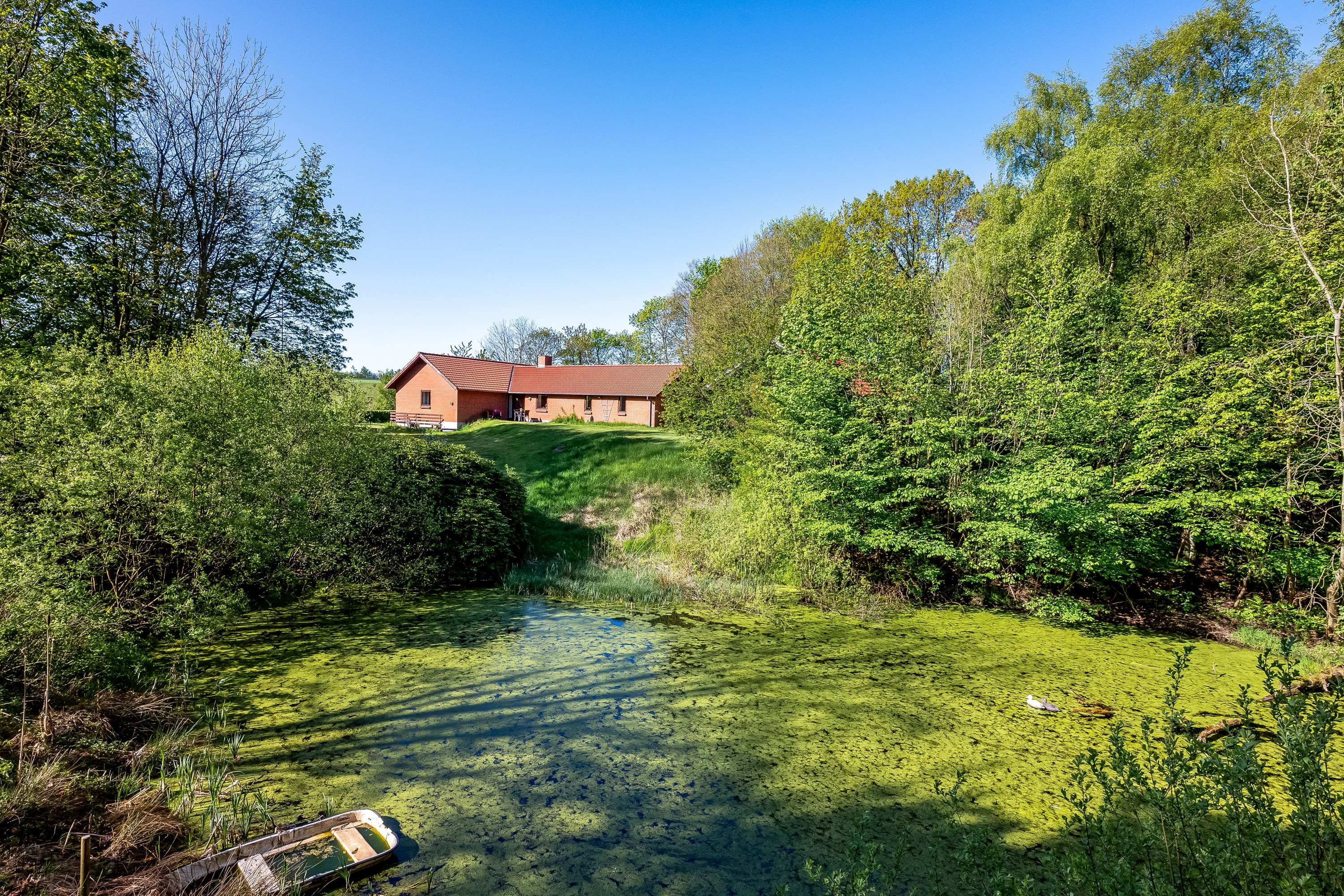 Fremhævet ejendommen billede i fuldskærmstilstand. Billede af Trabjergvej 1, 7500 Holstebro