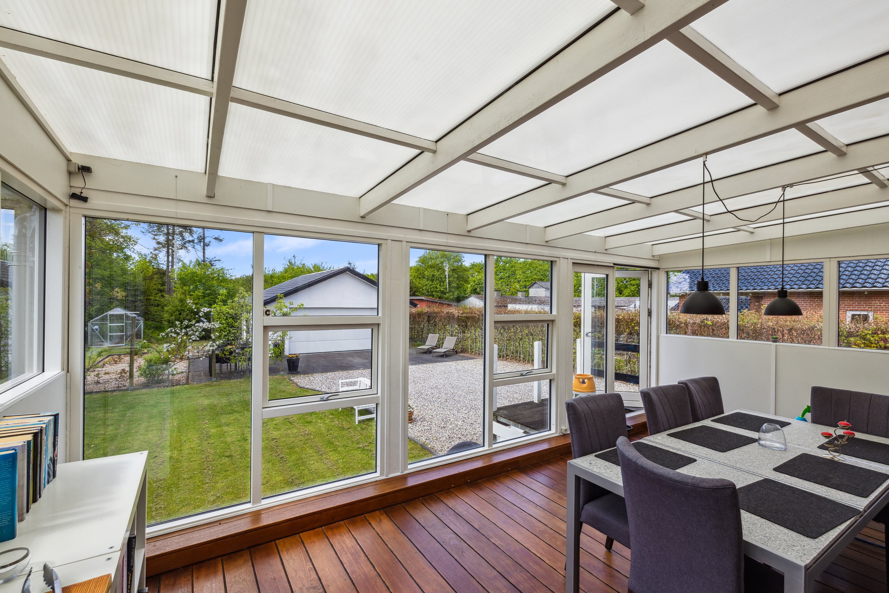 Miniaturebillede 1: udestue. Billede af Åbakken 7, Ravnstrup, 8800 Viborg