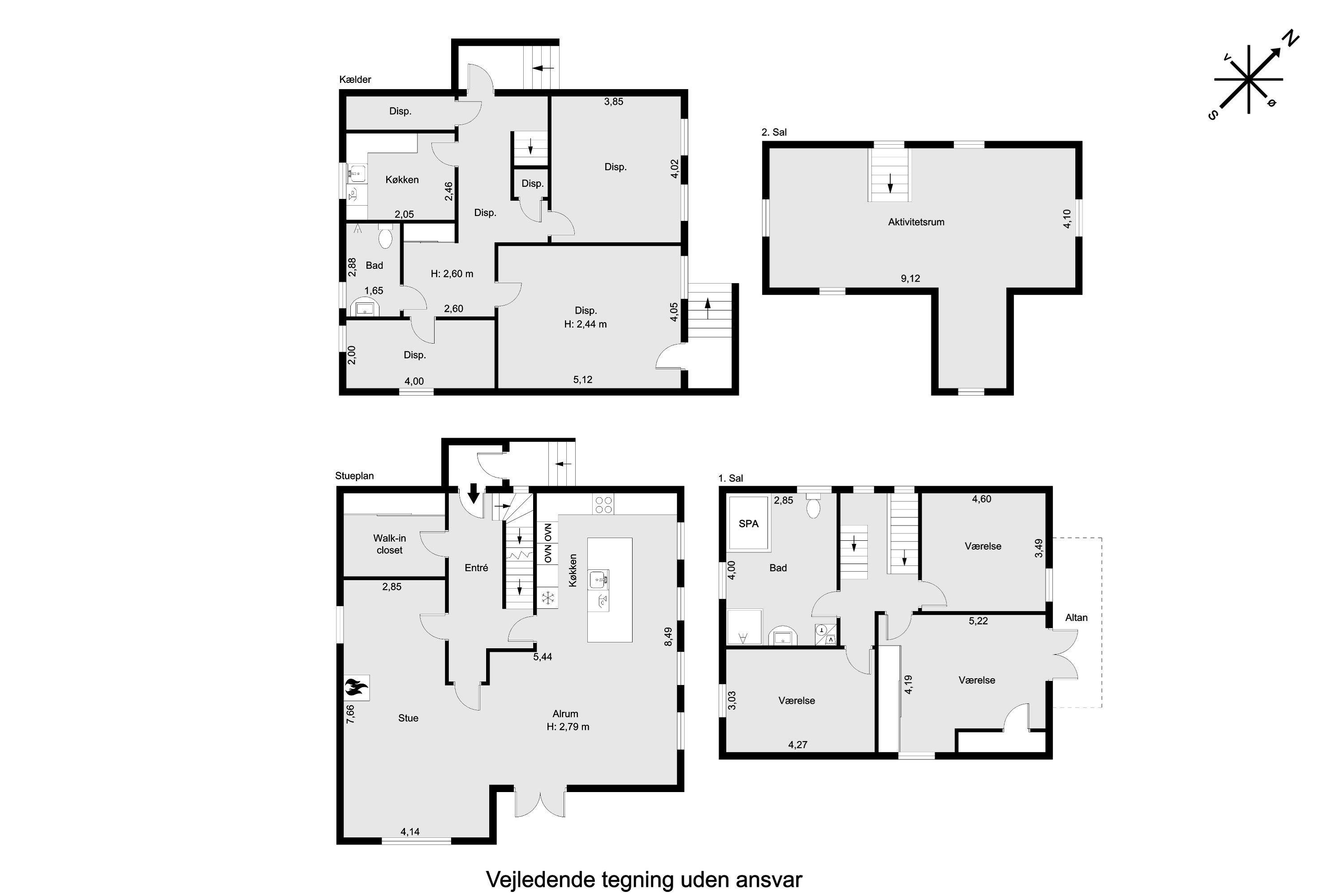 Plantegninger billede af Eugen Warmings Vej 5, 8000 Aarhus C