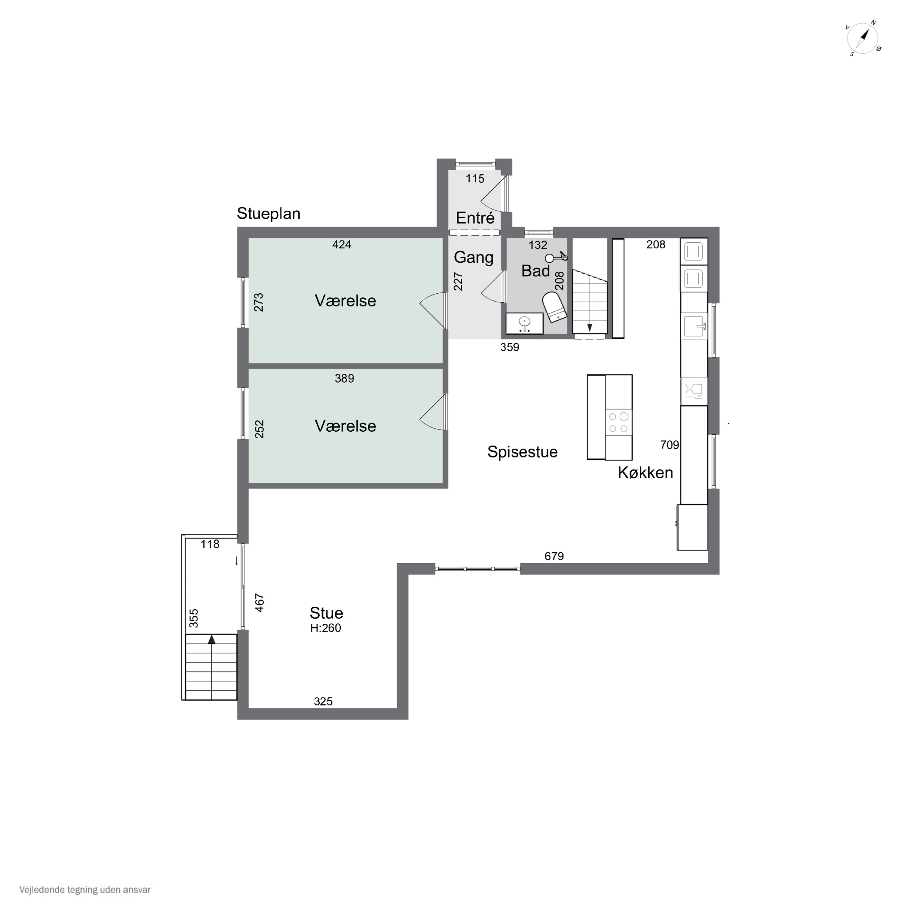 Plantegninger billede af Rødovrevej 379, 2610 Rødovre
