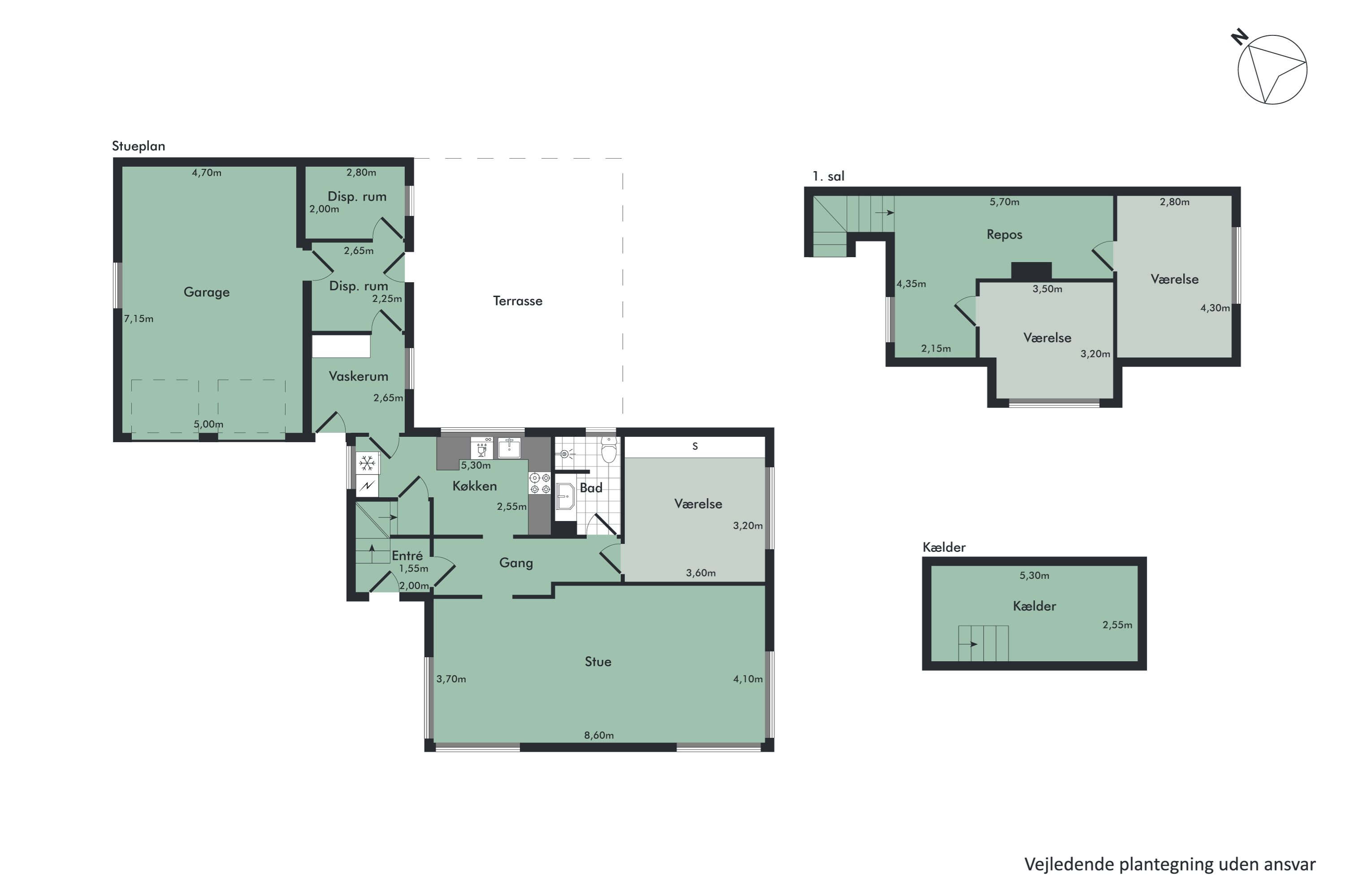 Plantegninger billede af Nymøllevej 30, Barmer, 9240 Nibe