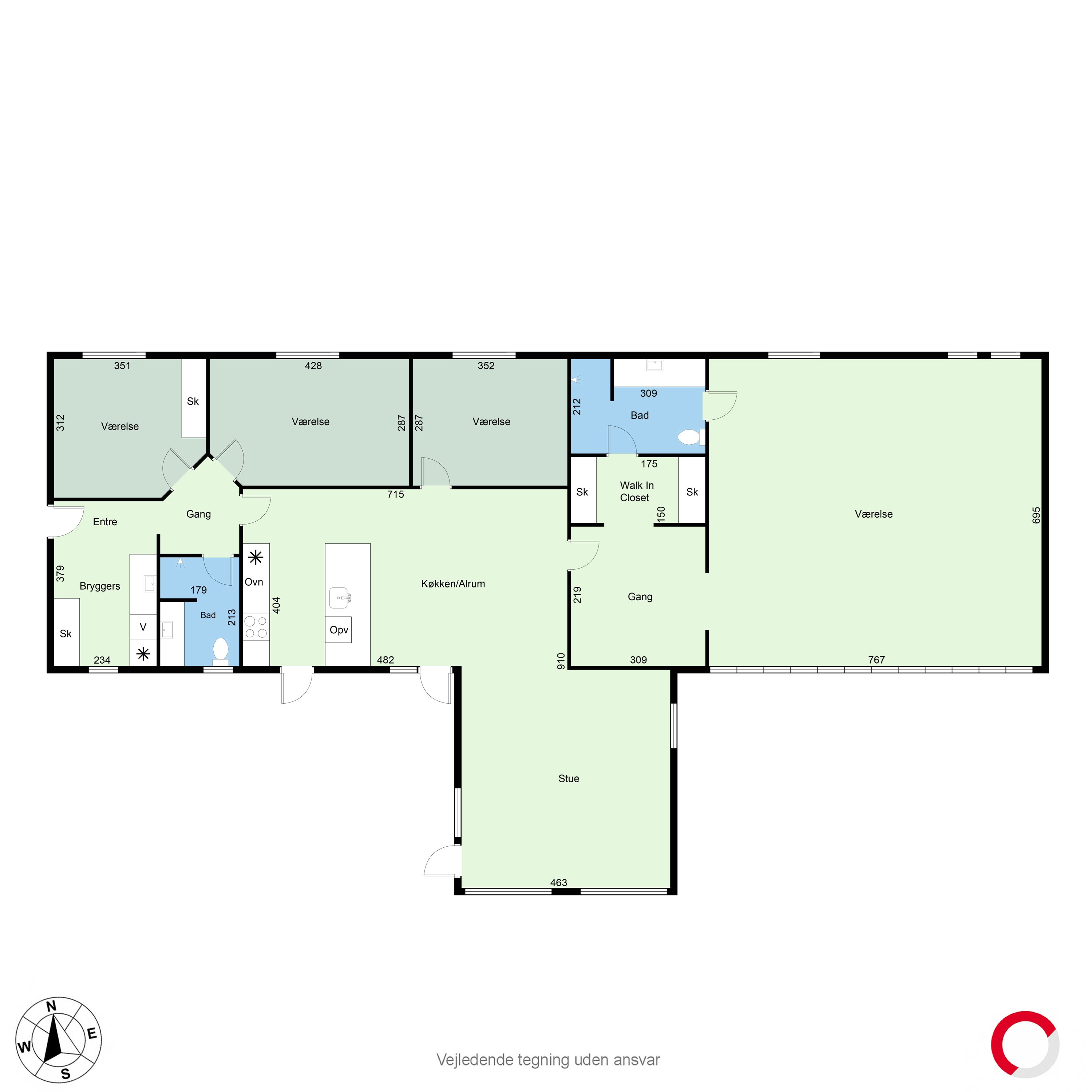 Plantegninger billede af Årslev Markvej 41, Årslev, 8220 Brabrand