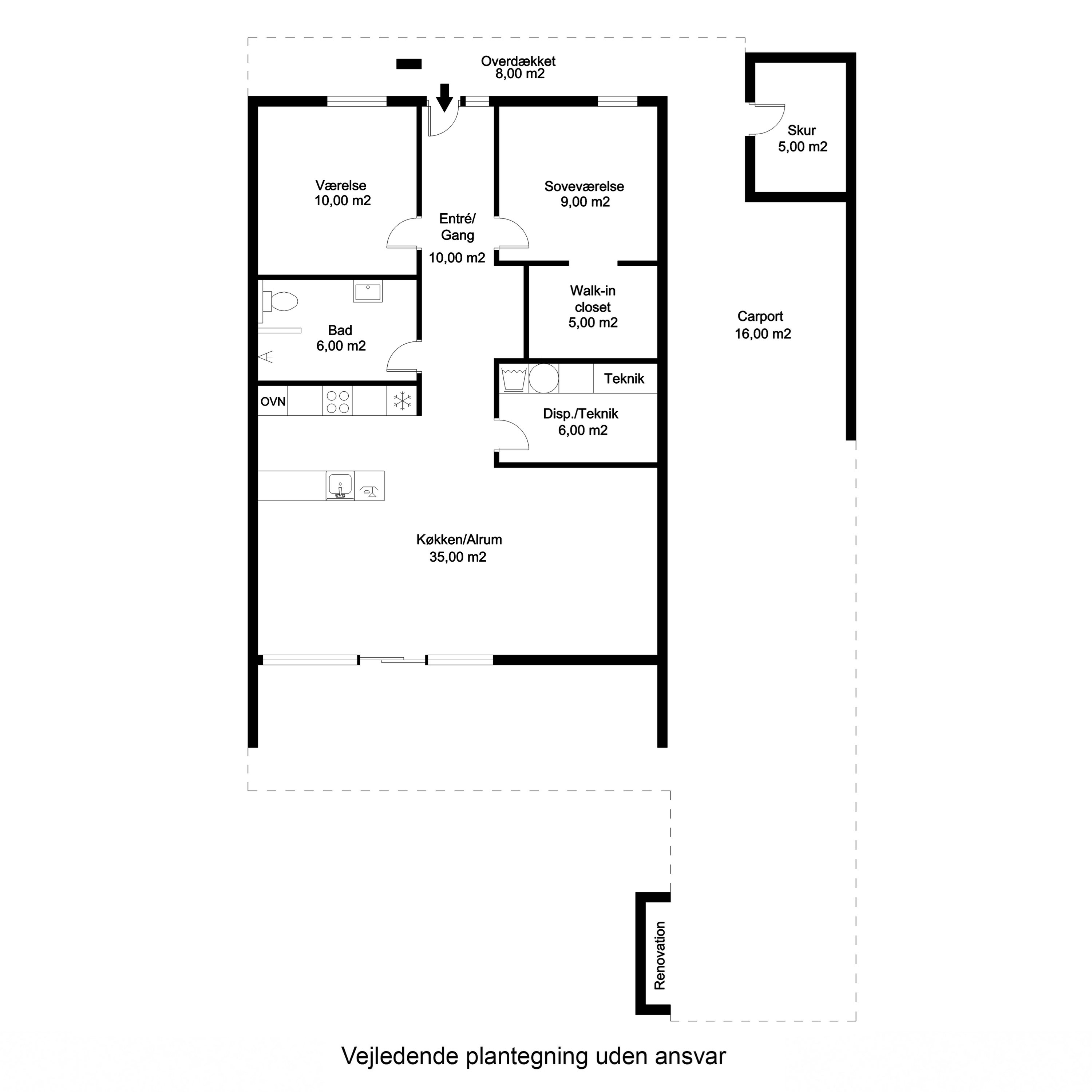 Plantegninger billede af Natskyggen 4, 7190 Billund