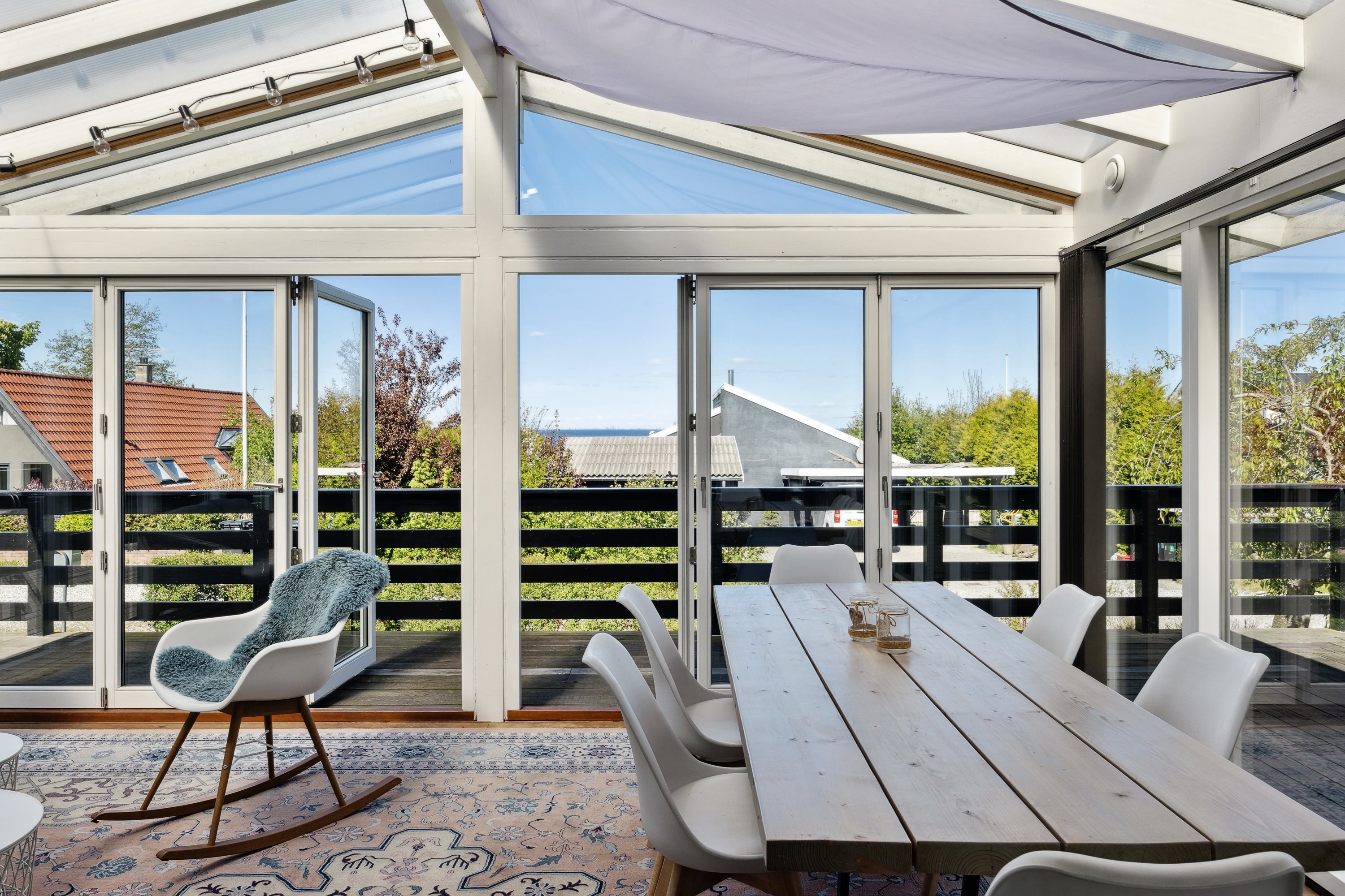 Fremhævet terrasse billede i fuldskærmstilstand. Billede af Brinken 250, 4671 Strøby