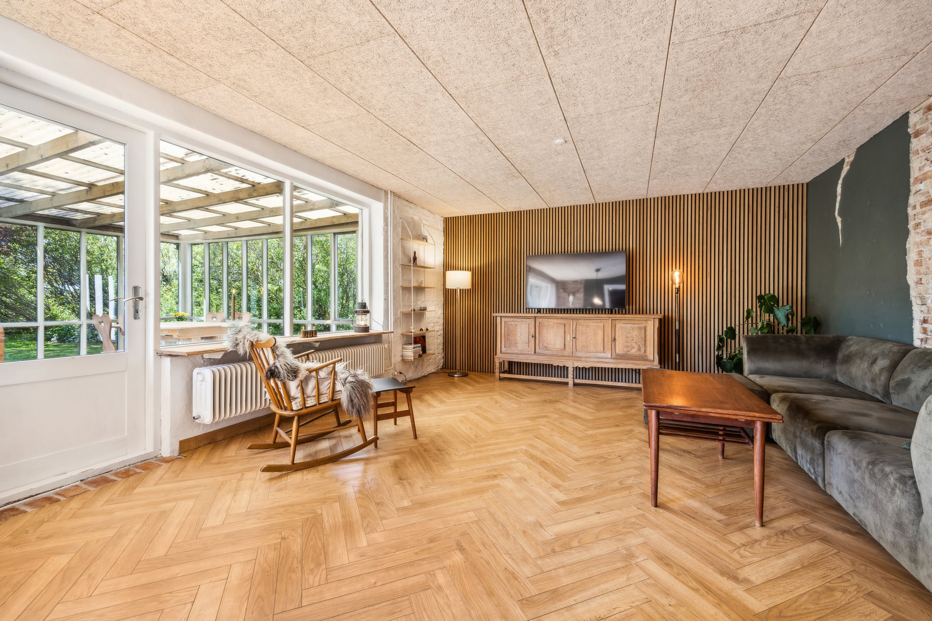 Fremhævet stue billede i fuldskærmstilstand. Billede af Fristrupvej 181, Birkelse, 9440 Aabybro