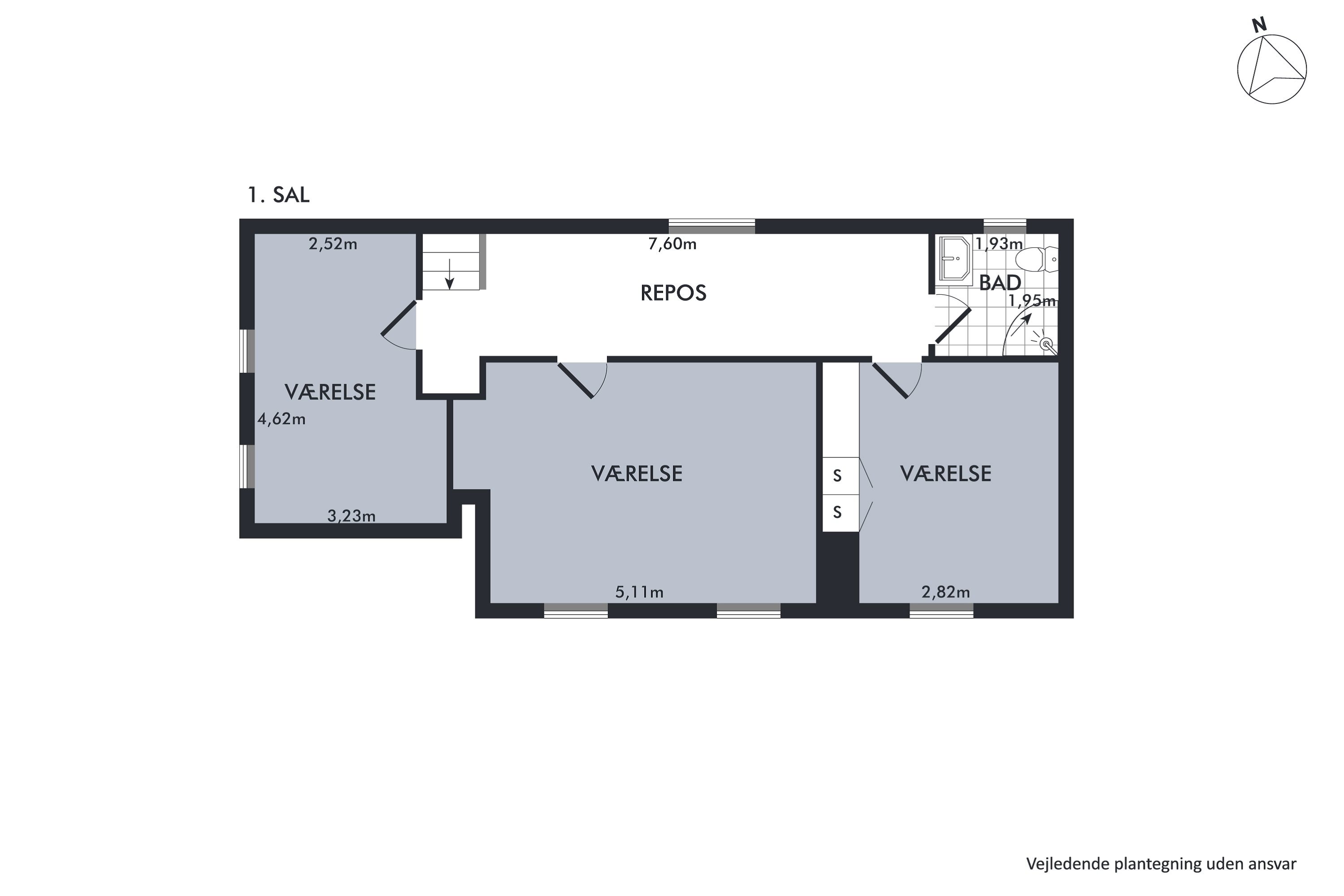Plantegninger billede af Fristrupvej 181, Birkelse, 9440 Aabybro