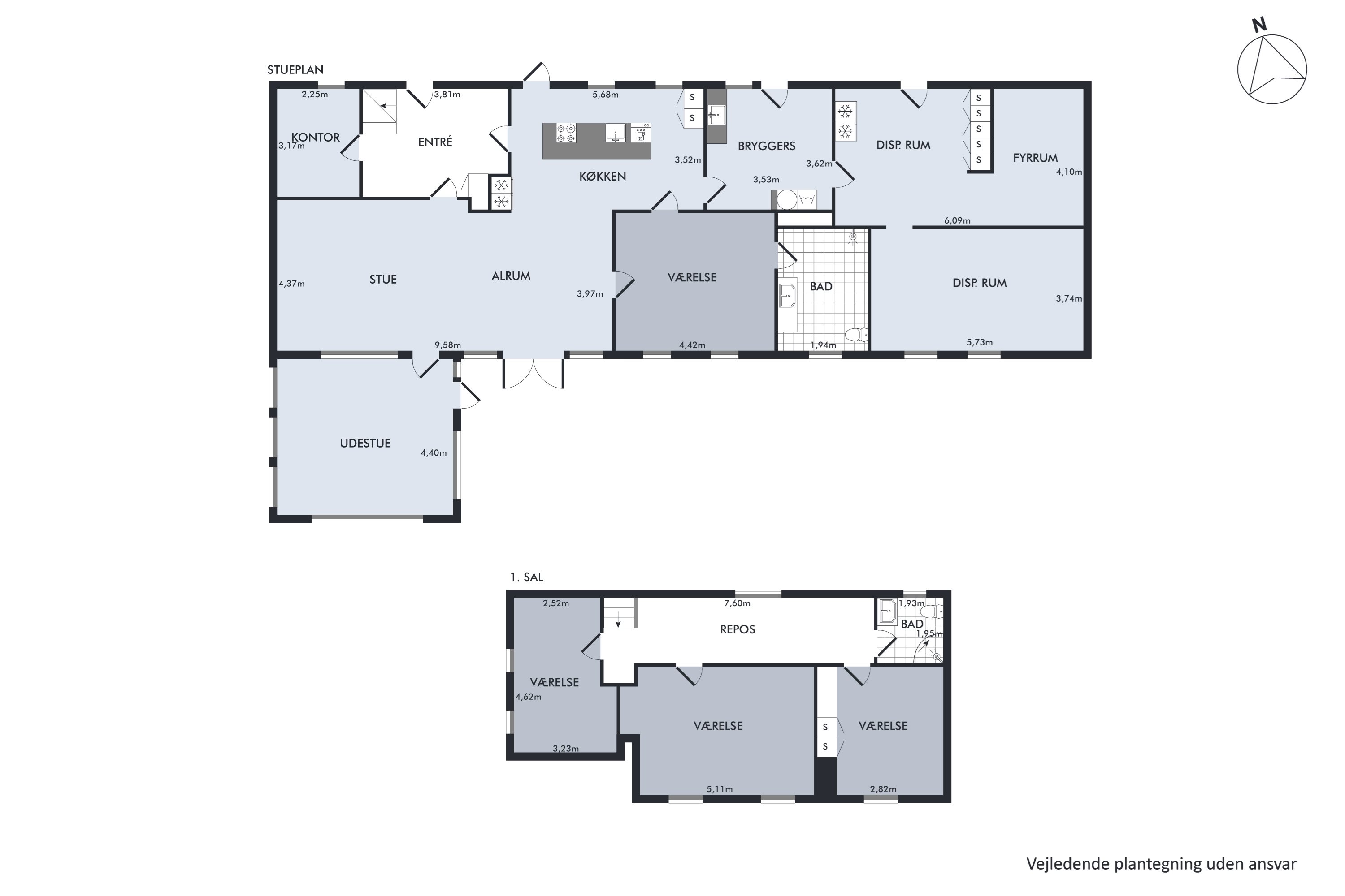Plantegninger billede af Fristrupvej 181, Birkelse, 9440 Aabybro