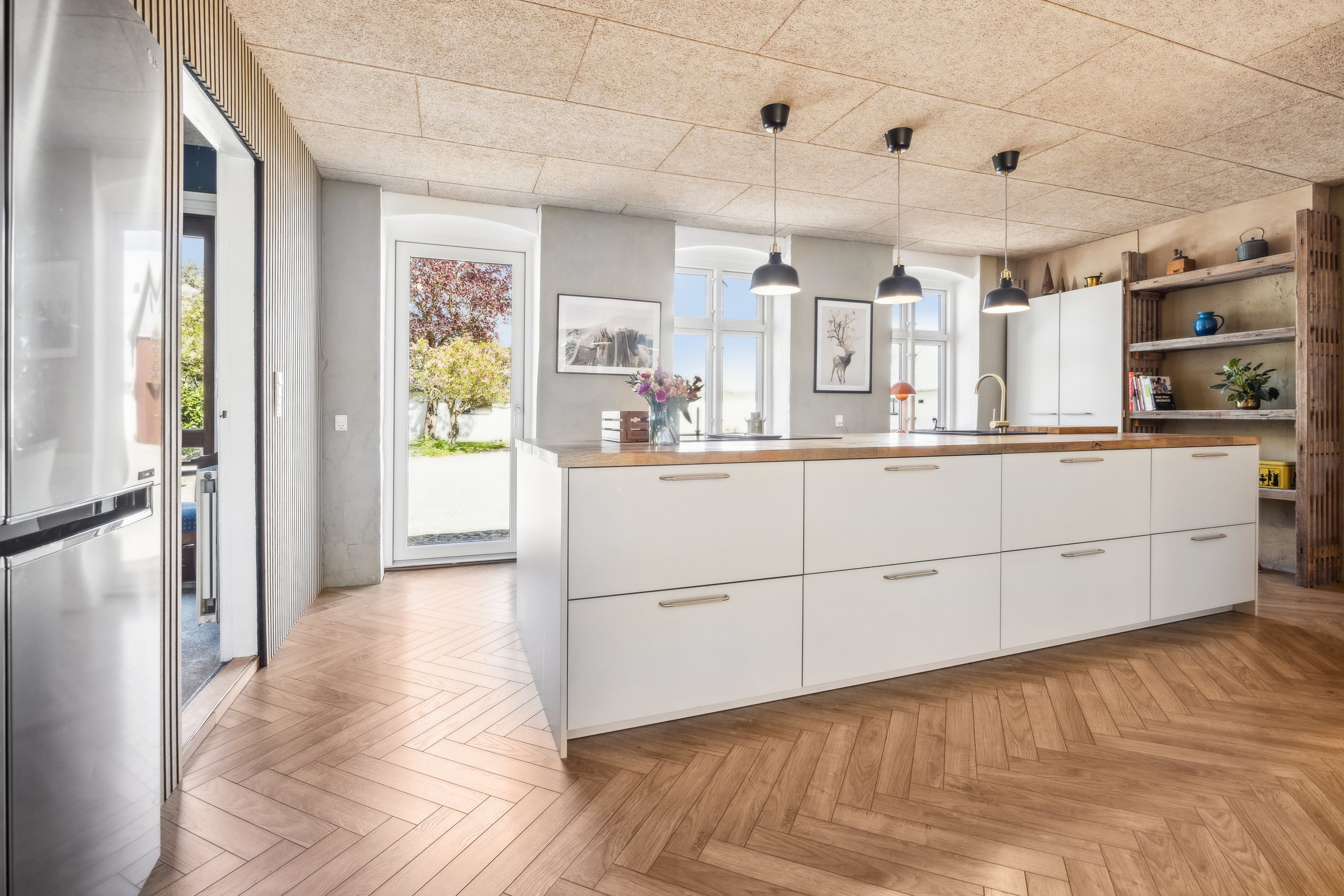 Fremhævet køkken billede i fuldskærmstilstand. Billede af Fristrupvej 181, Birkelse, 9440 Aabybro