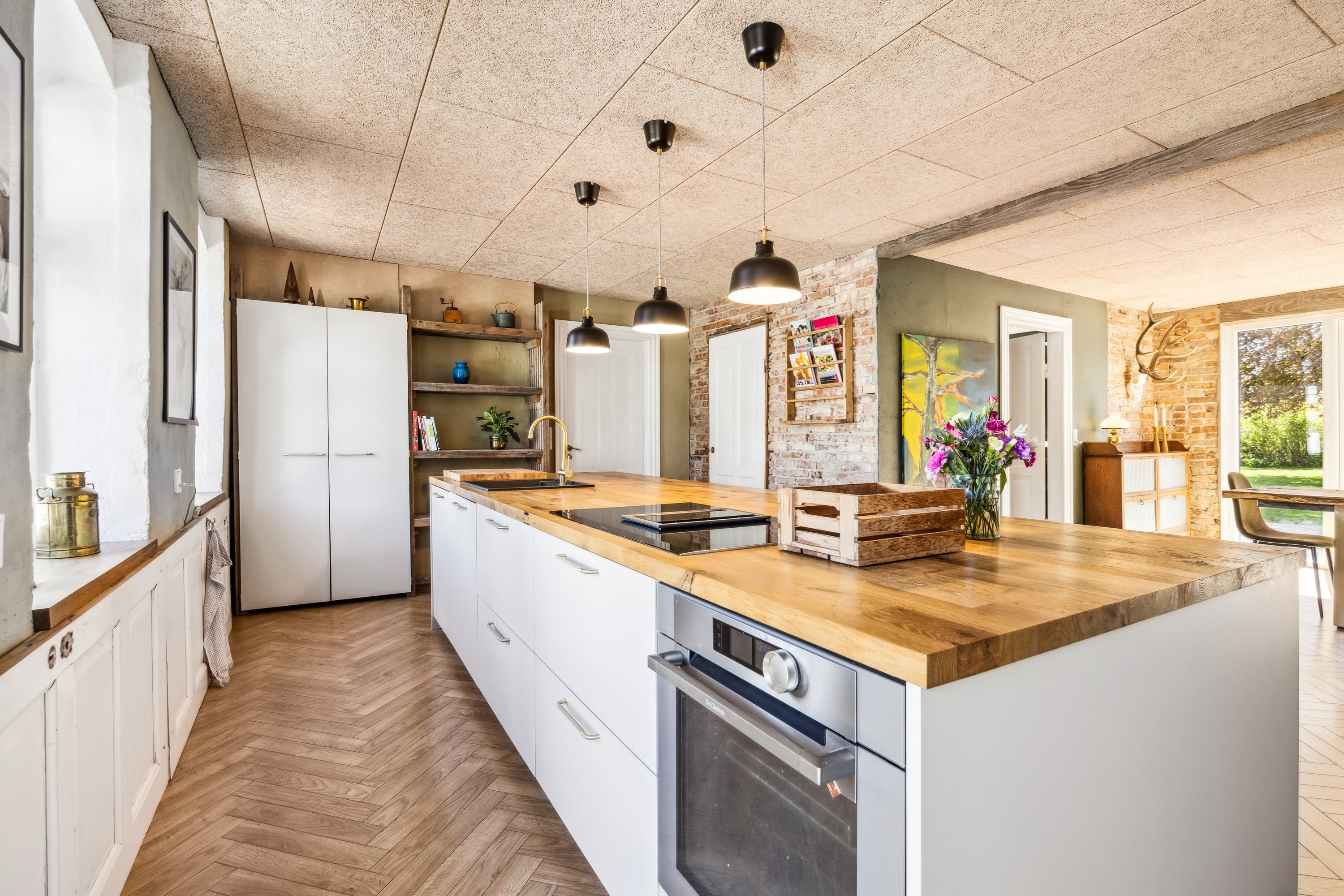 Fremhævet køkken billede i fuldskærmstilstand. Billede af Fristrupvej 181, Birkelse, 9440 Aabybro