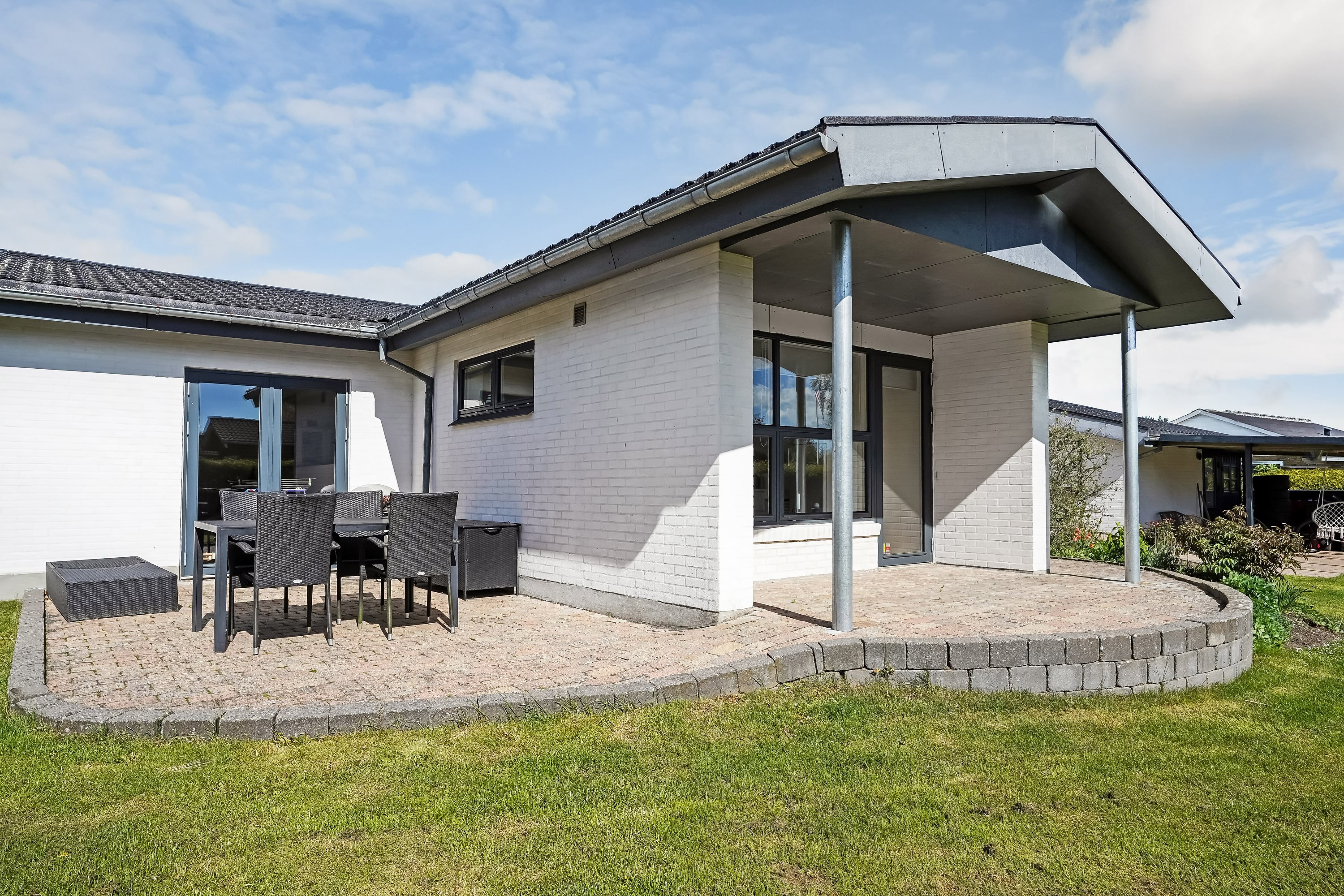 Fremhævet terrasse billede i fuldskærmstilstand. Billede af Nygade 30, 5592 Ejby