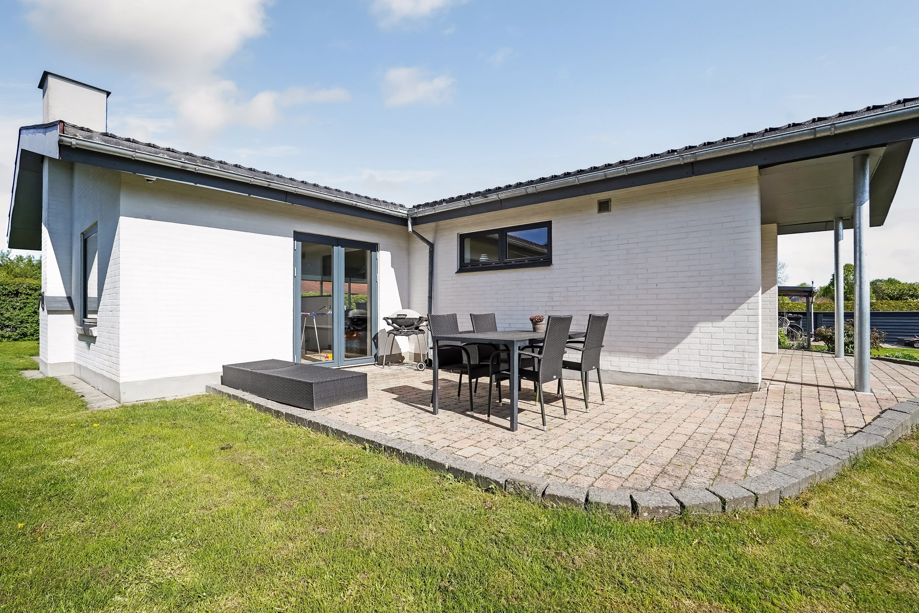 Fremhævet terrasse billede i fuldskærmstilstand. Billede af Nygade 30, 5592 Ejby