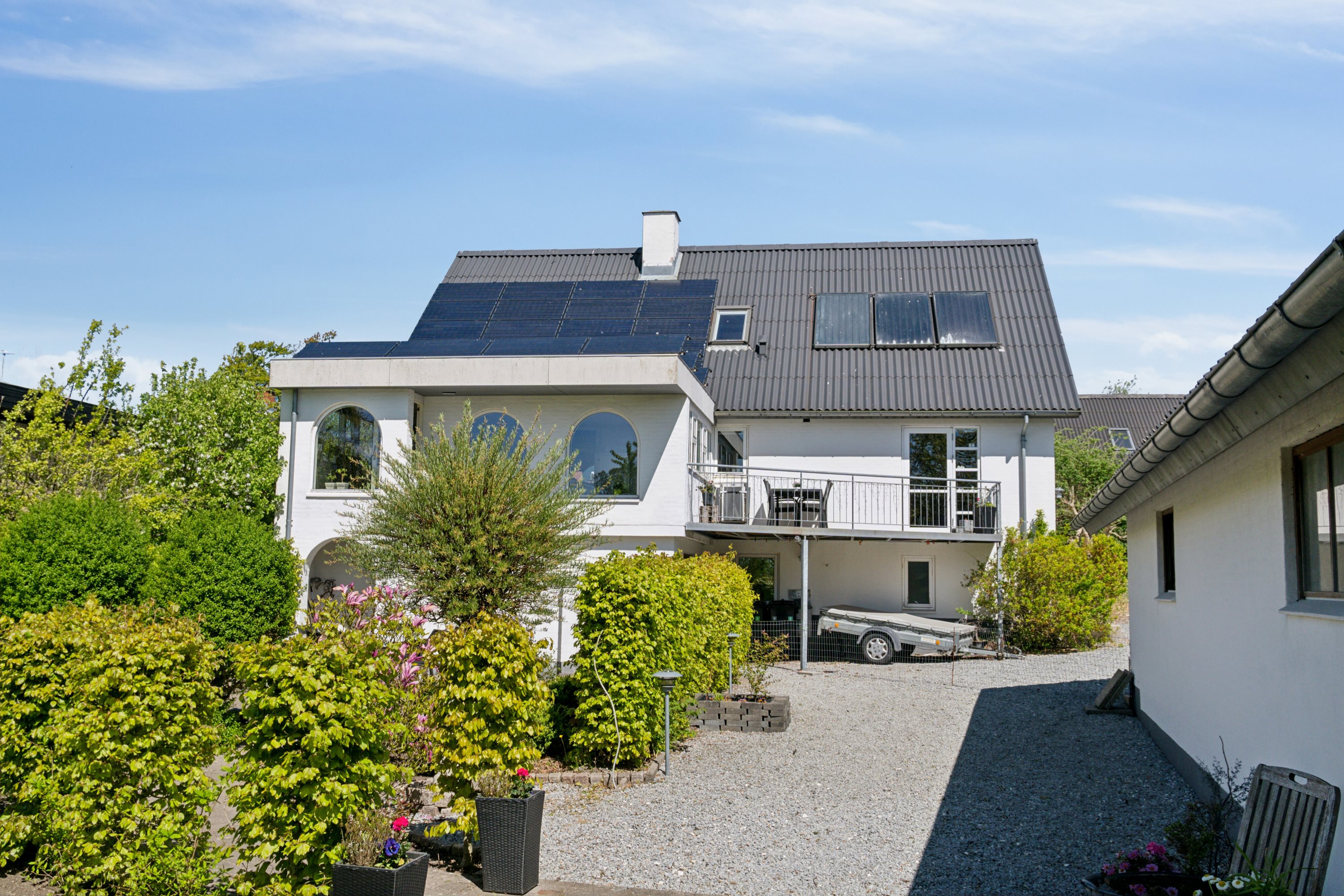 Fremhævet set fra vejen billede i fuldskærmstilstand. Billede af Borgergade 9, Koldby, 7752 Snedsted