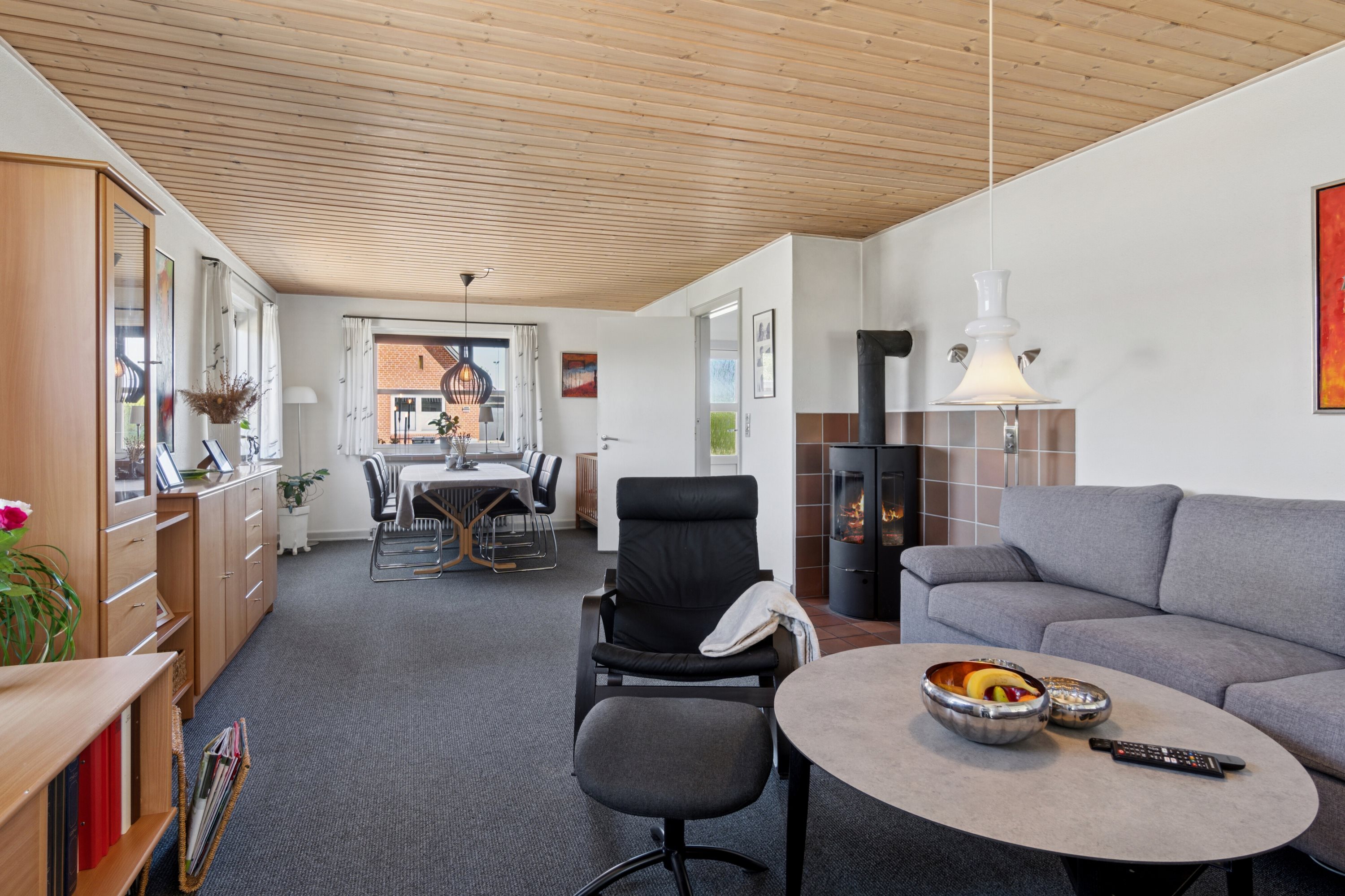 Fremhævet stue billede i fuldskærmstilstand. Billede af Borgergade 9, Koldby, 7752 Snedsted