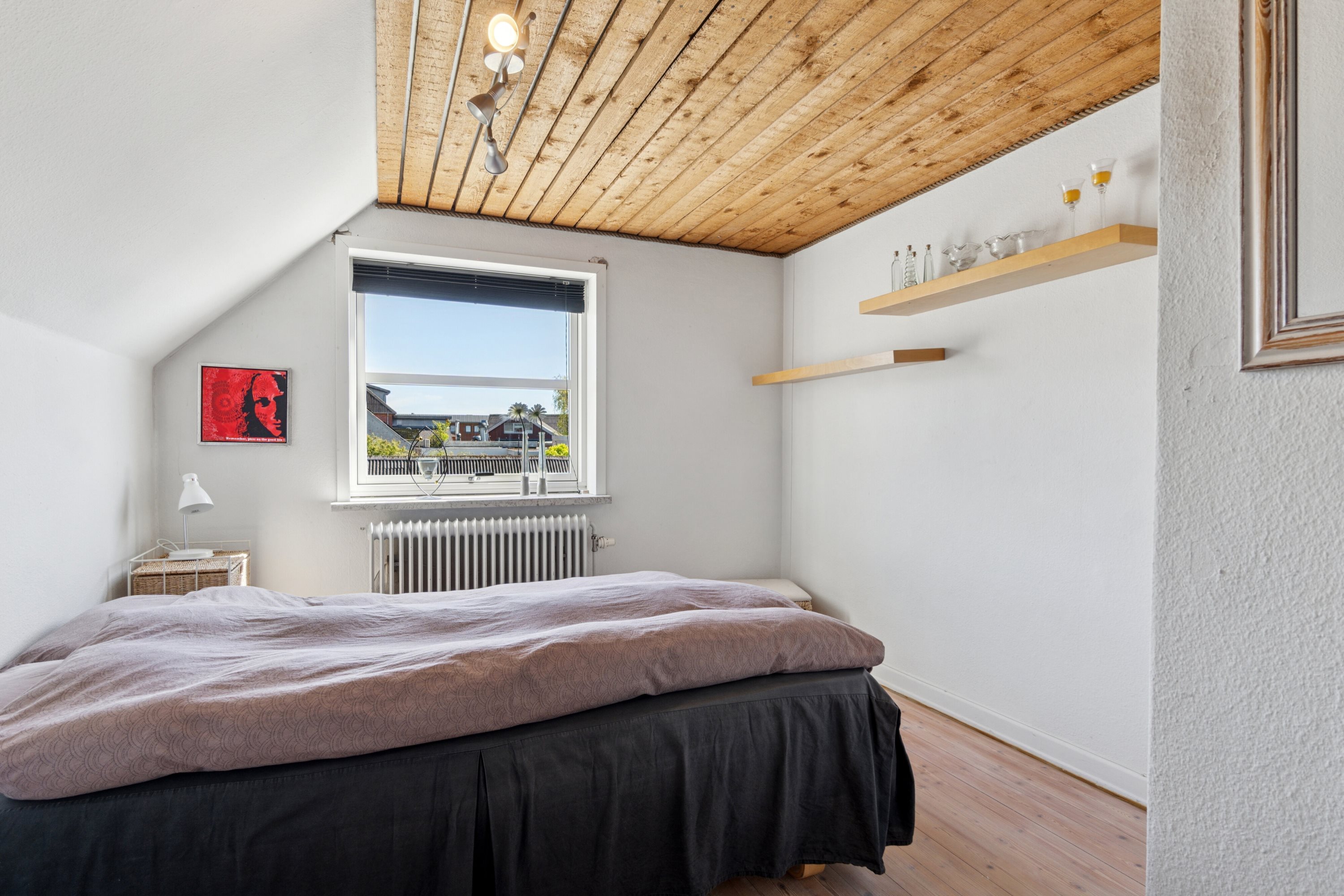 Fremhævet soveværelse billede i fuldskærmstilstand. Billede af Borgergade 9, Koldby, 7752 Snedsted