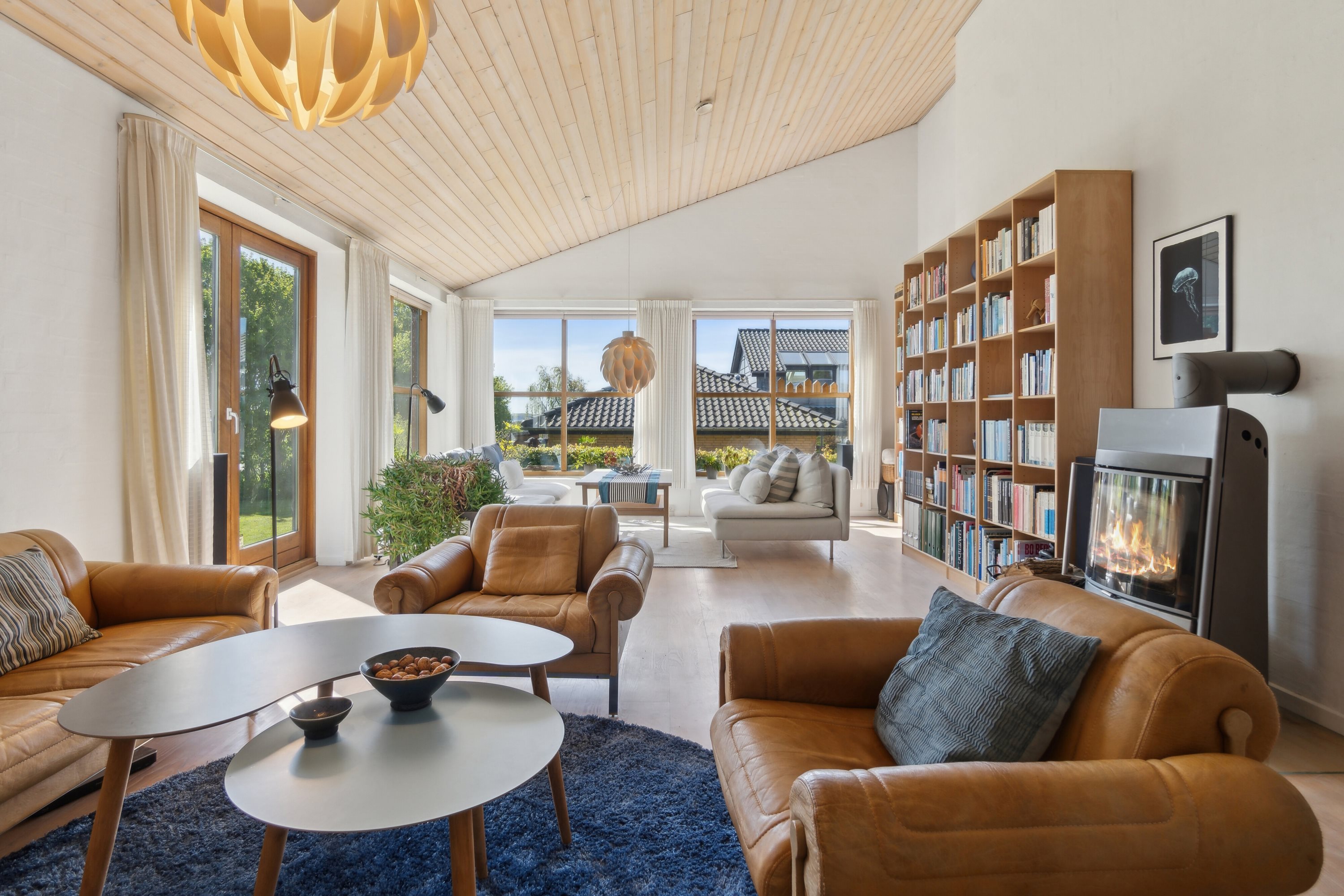 Fremhævet stue billede i fuldskærmstilstand. Billede af Jasminvej 42, 7700 Thisted