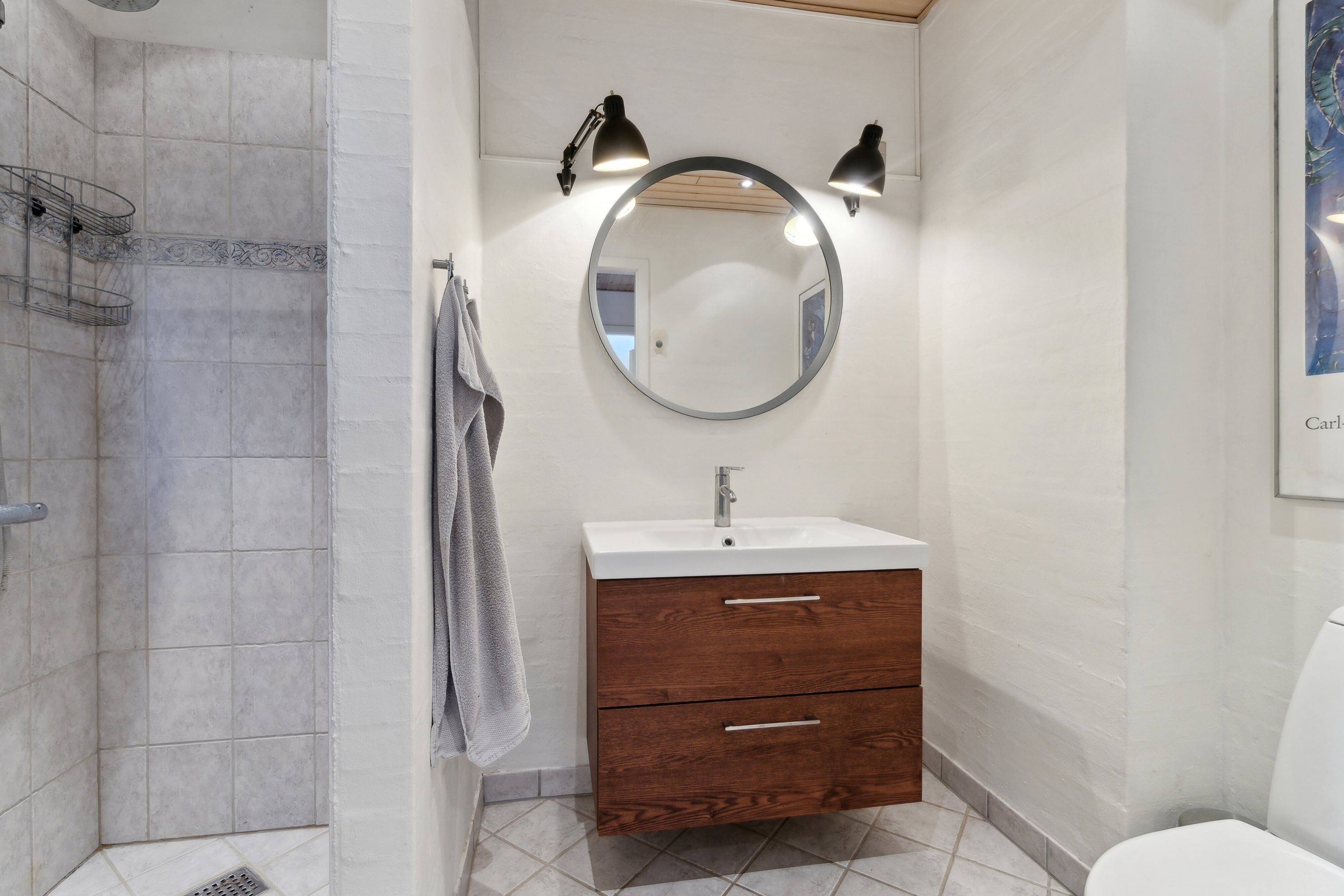 Fremhævet badeværelse billede i fuldskærmstilstand. Billede af Jasminvej 42, 7700 Thisted