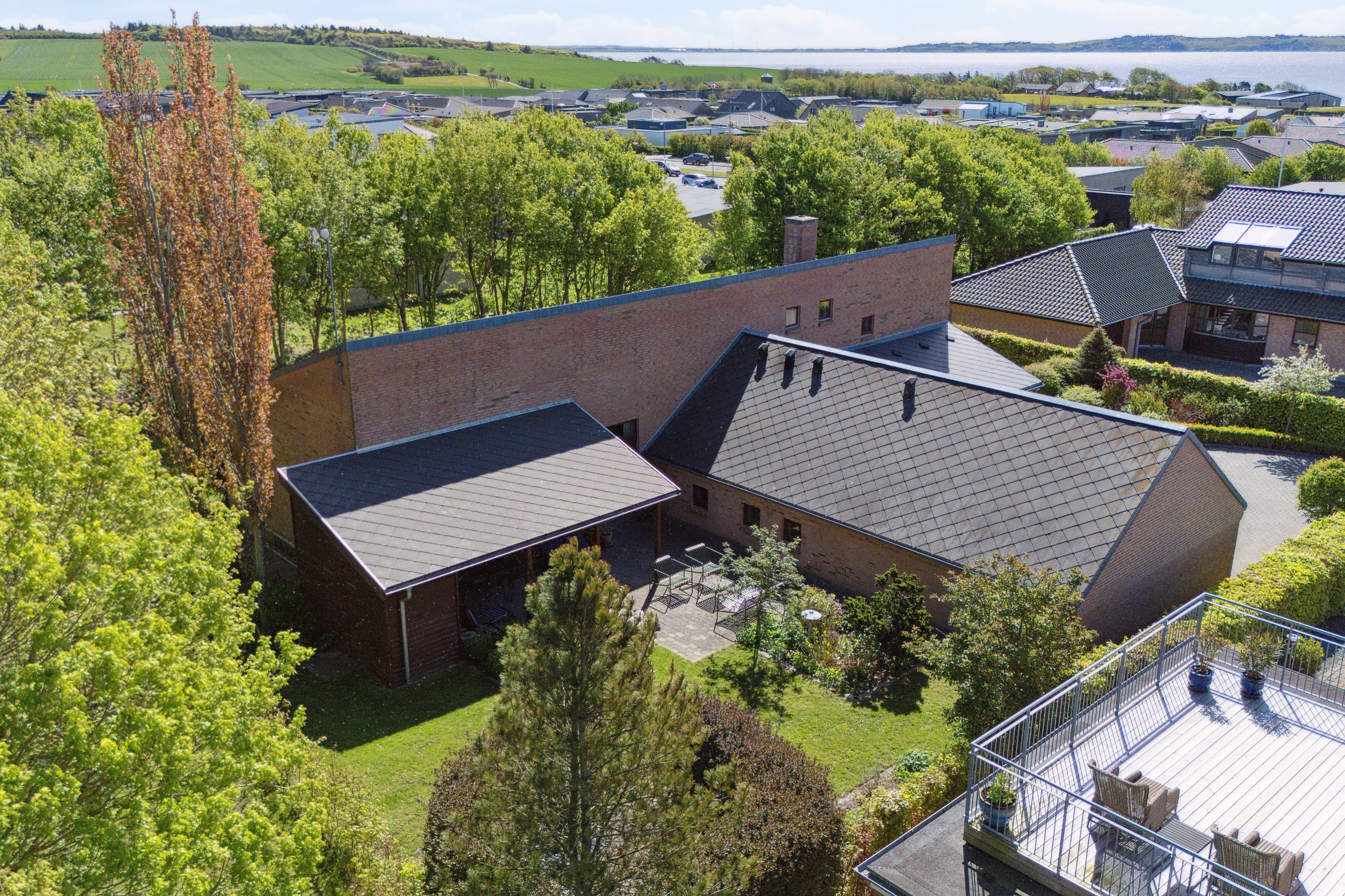 Fremhævet udsigt fra toppen billede i fuldskærmstilstand. Billede af Jasminvej 42, 7700 Thisted