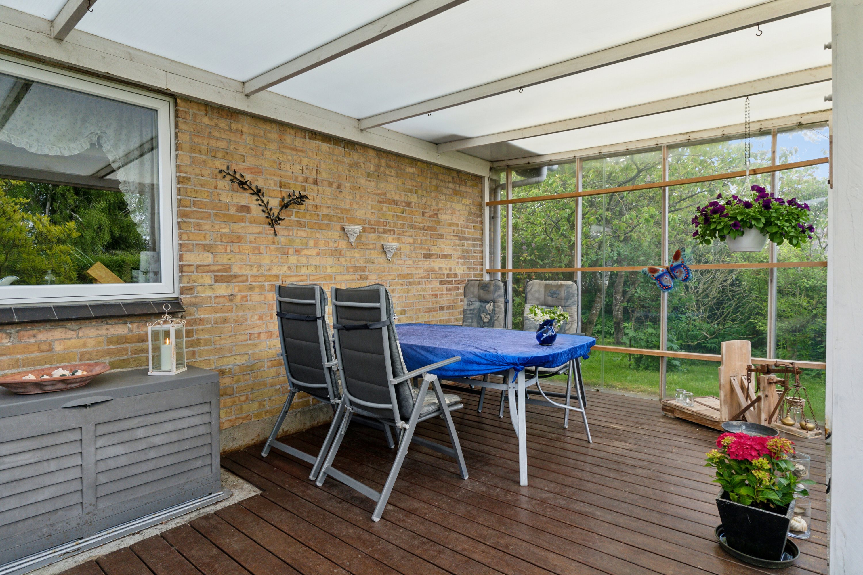 Fremhævet terrasse billede i fuldskærmstilstand. Billede af Kirkegade 5, 5884 Gudme