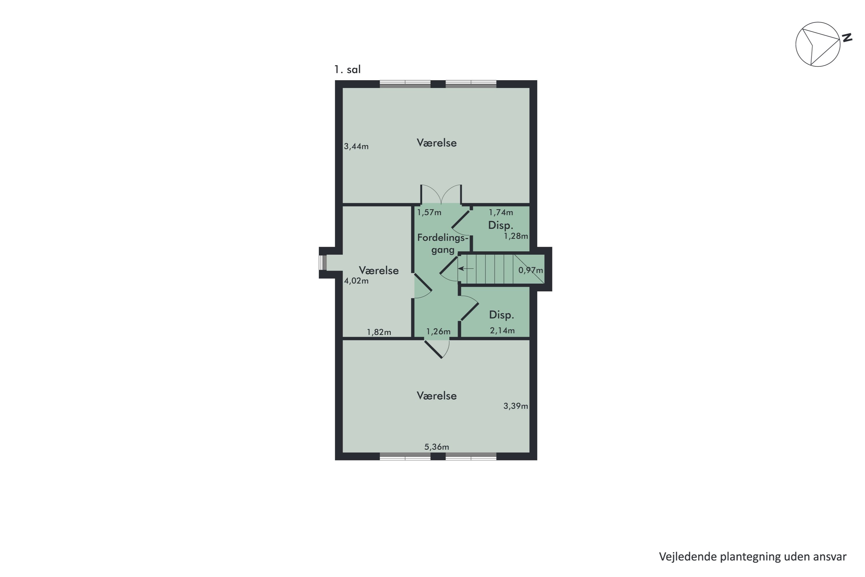 Plantegninger billede af Mælkevejen 16, Rønbjerg, 7800 Skive