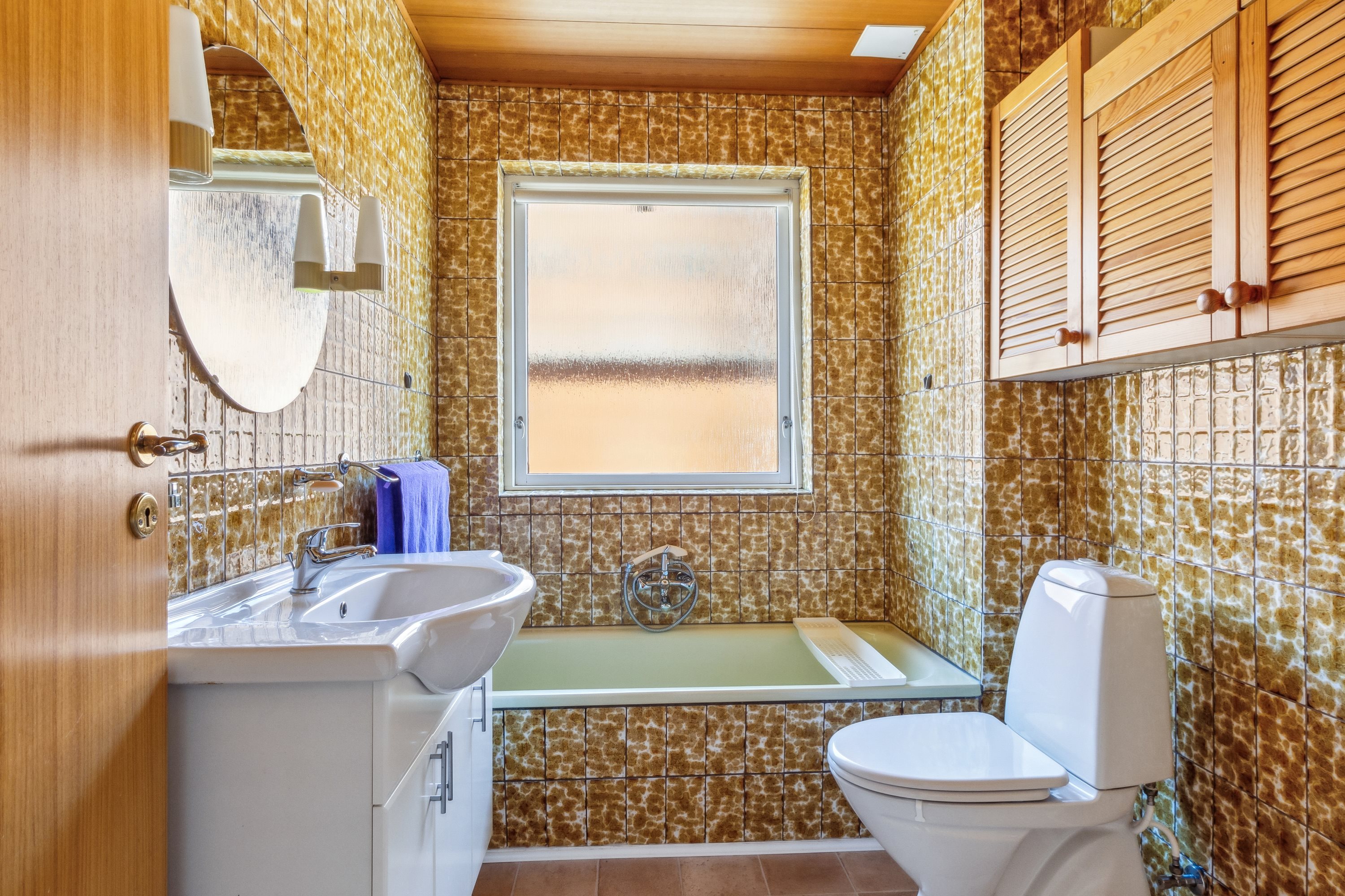 Fremhævet badeværelse billede i fuldskærmstilstand. Billede af Mælkevejen 16, Rønbjerg, 7800 Skive