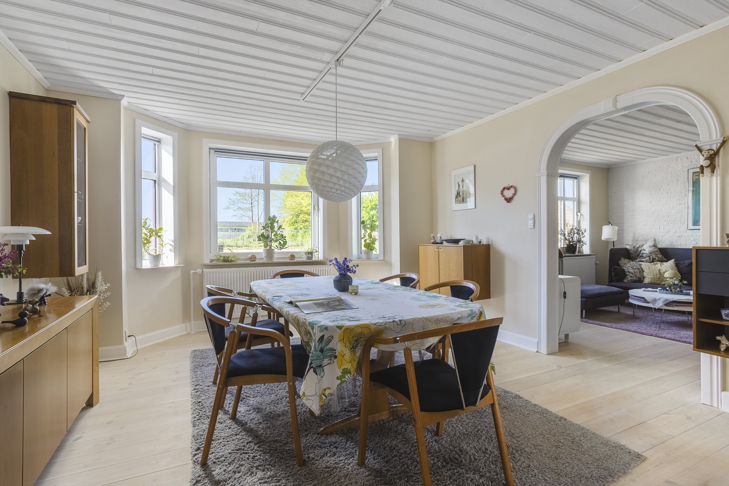 Fremhævet spisestue billede i fuldskærmstilstand. Billede af Vestergade 28, 6650 Brørup