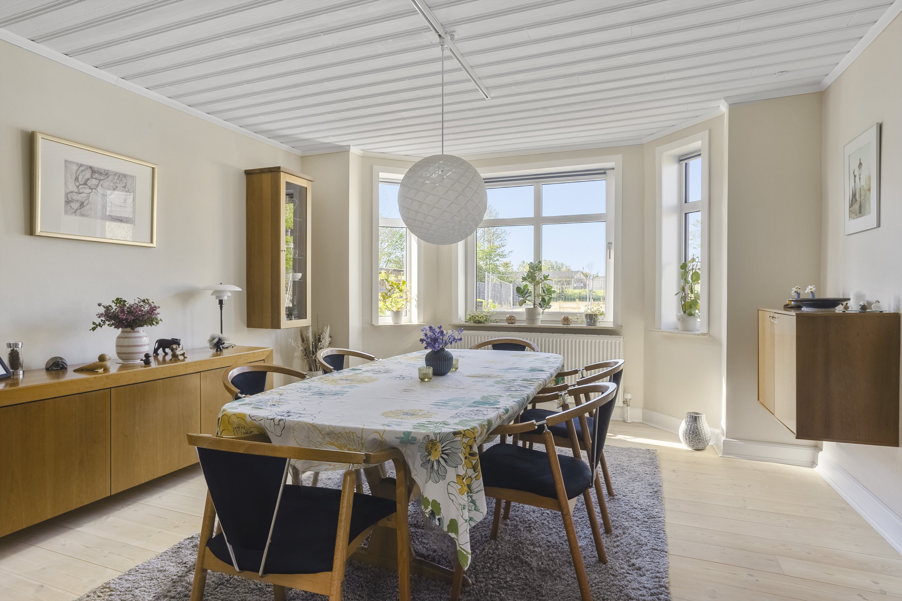 Fremhævet spisestue billede i fuldskærmstilstand. Billede af Vestergade 28, 6650 Brørup