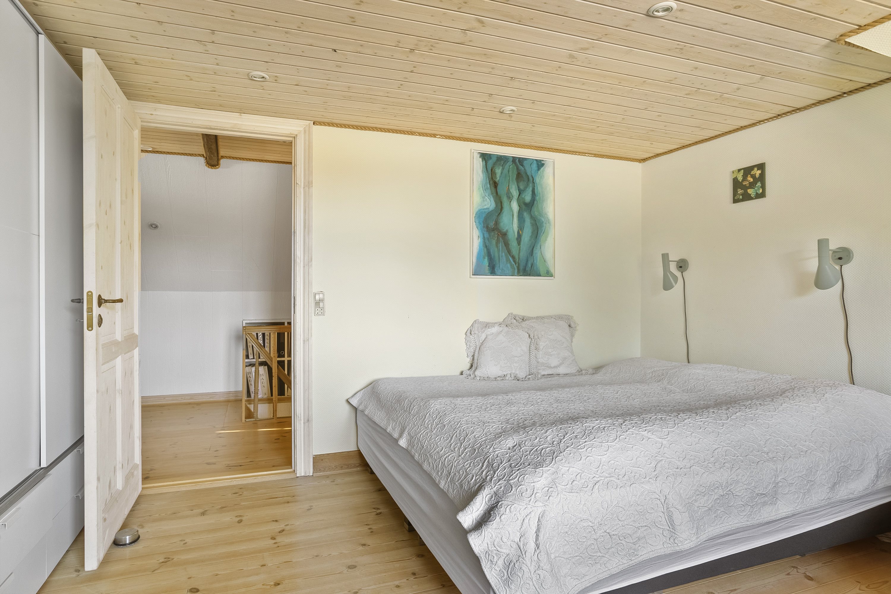 Fremhævet soveværelse billede i fuldskærmstilstand. Billede af Vestergade 28, 6650 Brørup