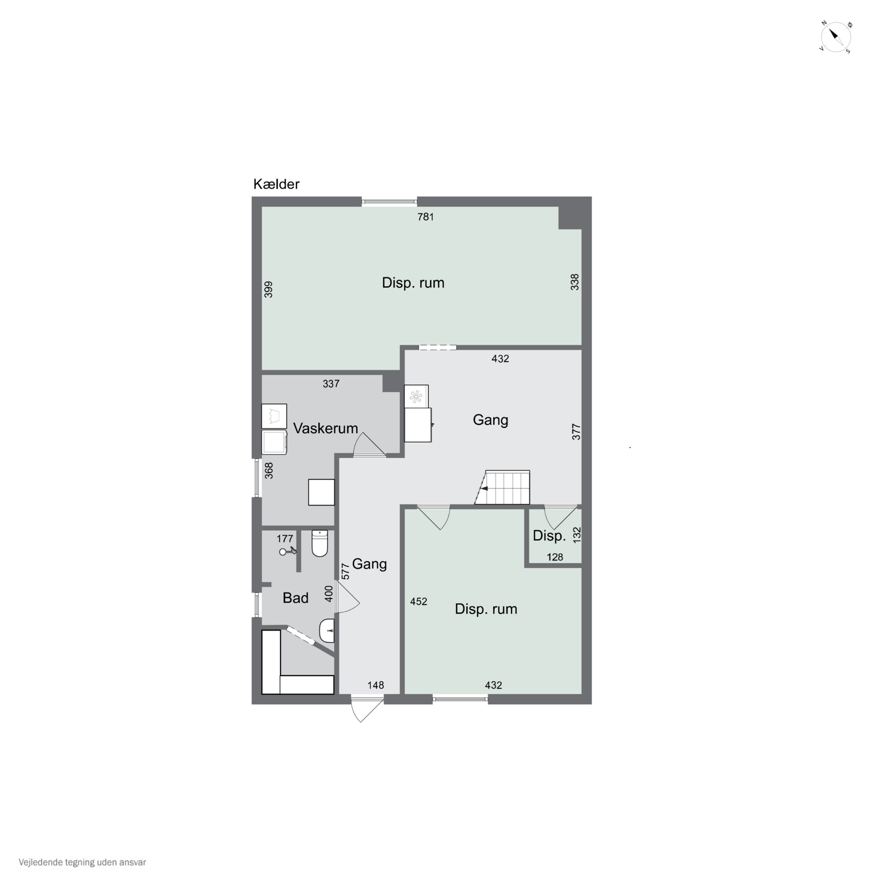 Plantegninger billede af Borgergade 9, Koldby, 7752 Snedsted