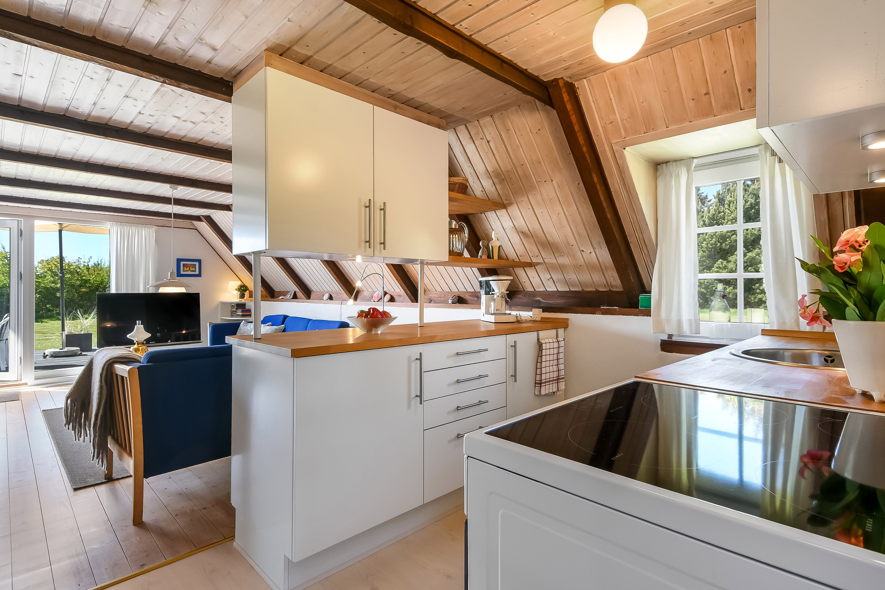 Fremhævet køkken billede i fuldskærmstilstand. Billede af Sundhuse 8, Vedersø, 6990 Ulfborg