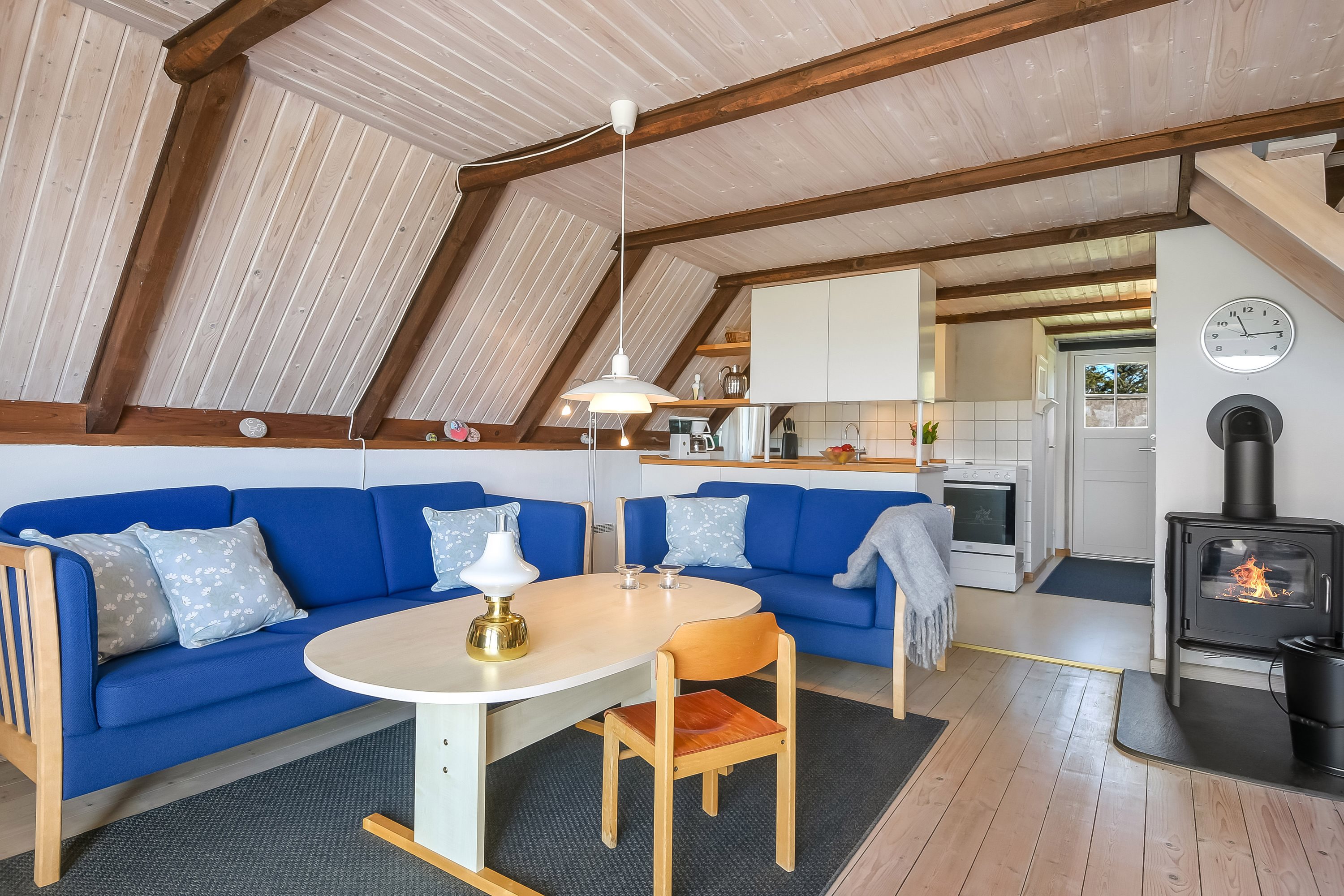 Fremhævet stue billede i fuldskærmstilstand. Billede af Sundhuse 8, Vedersø, 6990 Ulfborg