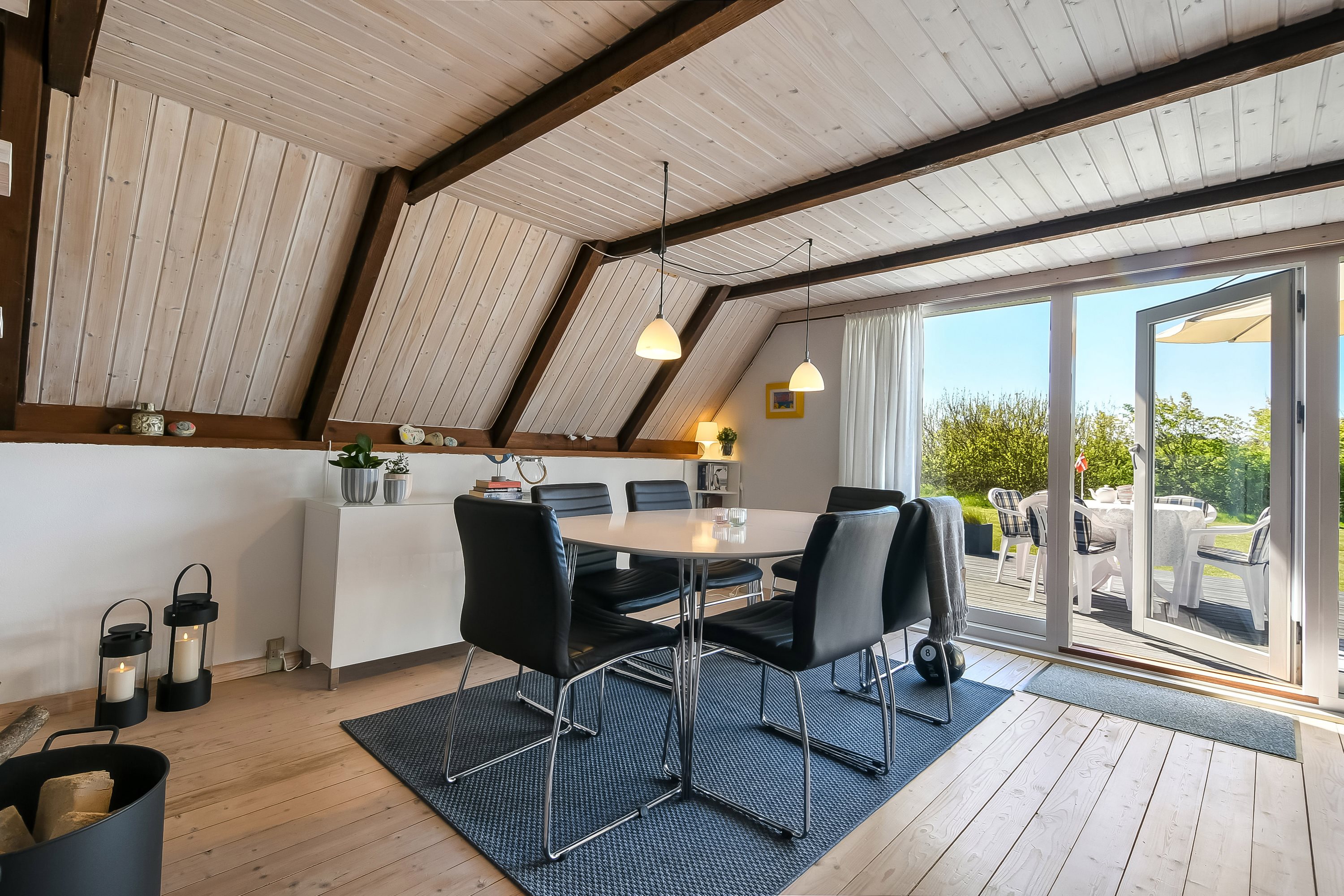 Fremhævet stue billede i fuldskærmstilstand. Billede af Sundhuse 8, Vedersø, 6990 Ulfborg