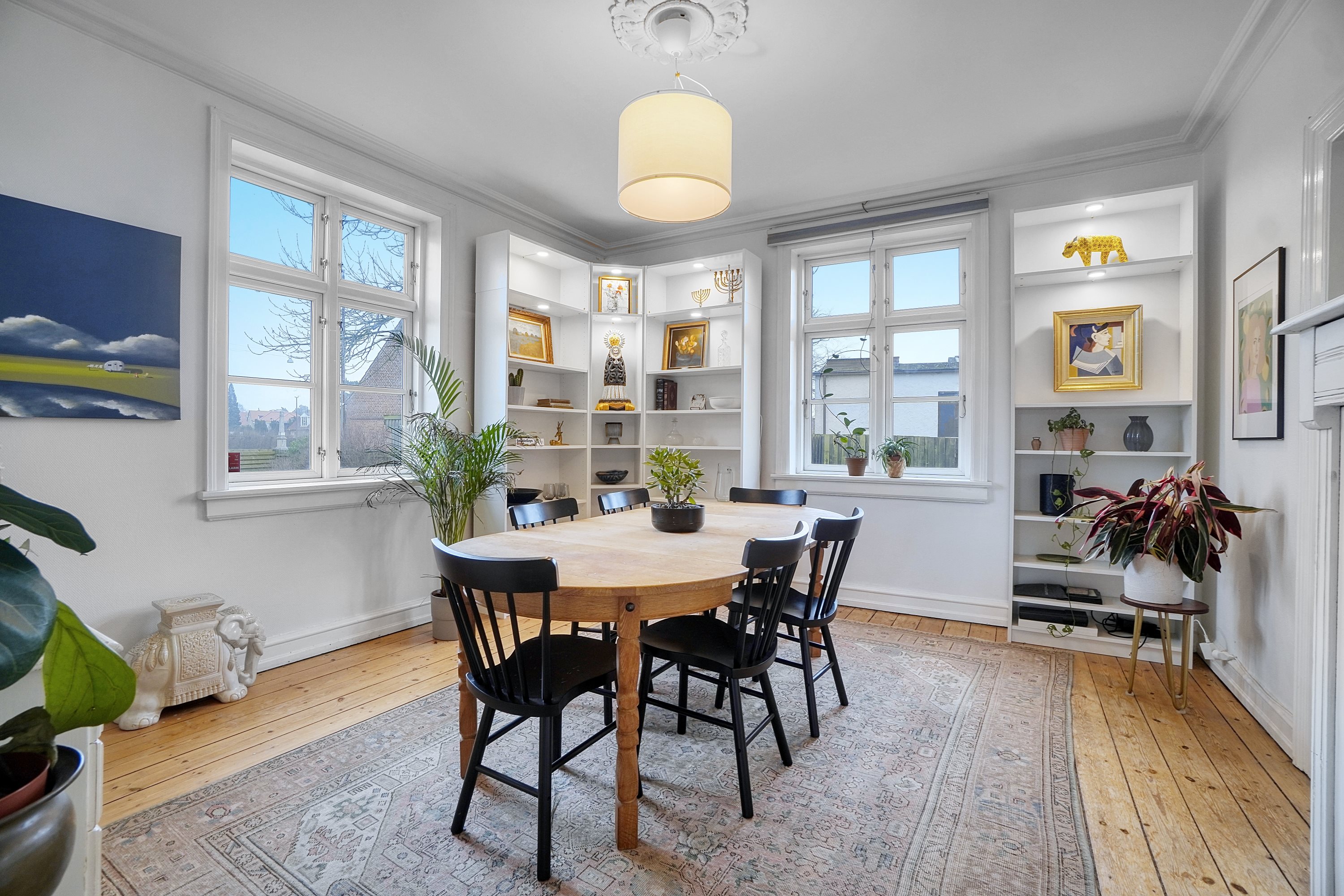 Miniaturebillede 2: spisestue. Billede af Alrunevej 1, 2900 Hellerup