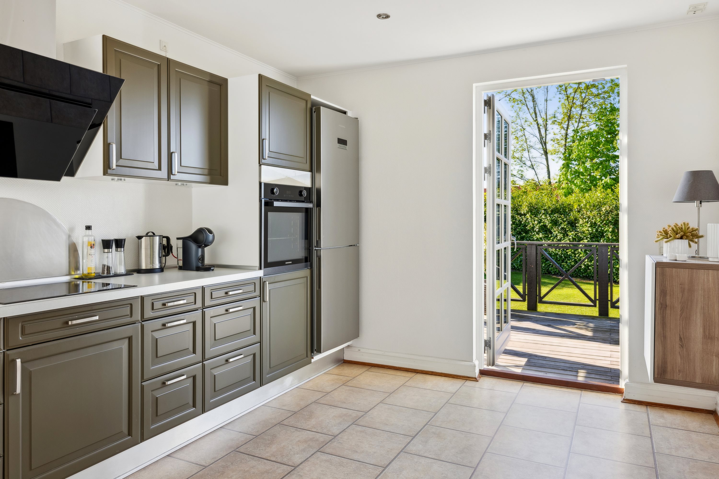 Fremhævet køkken billede i fuldskærmstilstand. Billede af Lykkevej 4, 8500 Grenaa