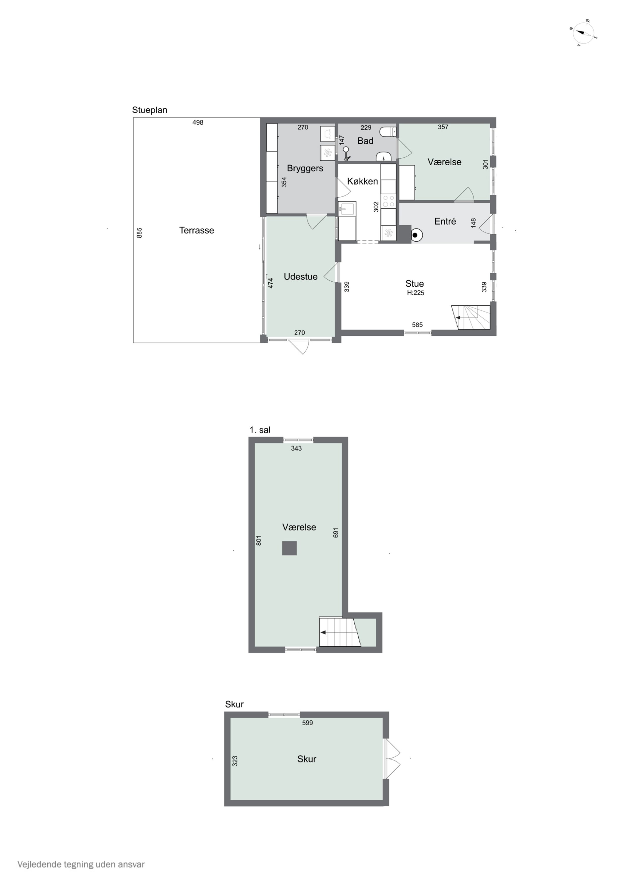 Plantegninger billede af Bakkebøllevej 102, 4760 Vordingborg
