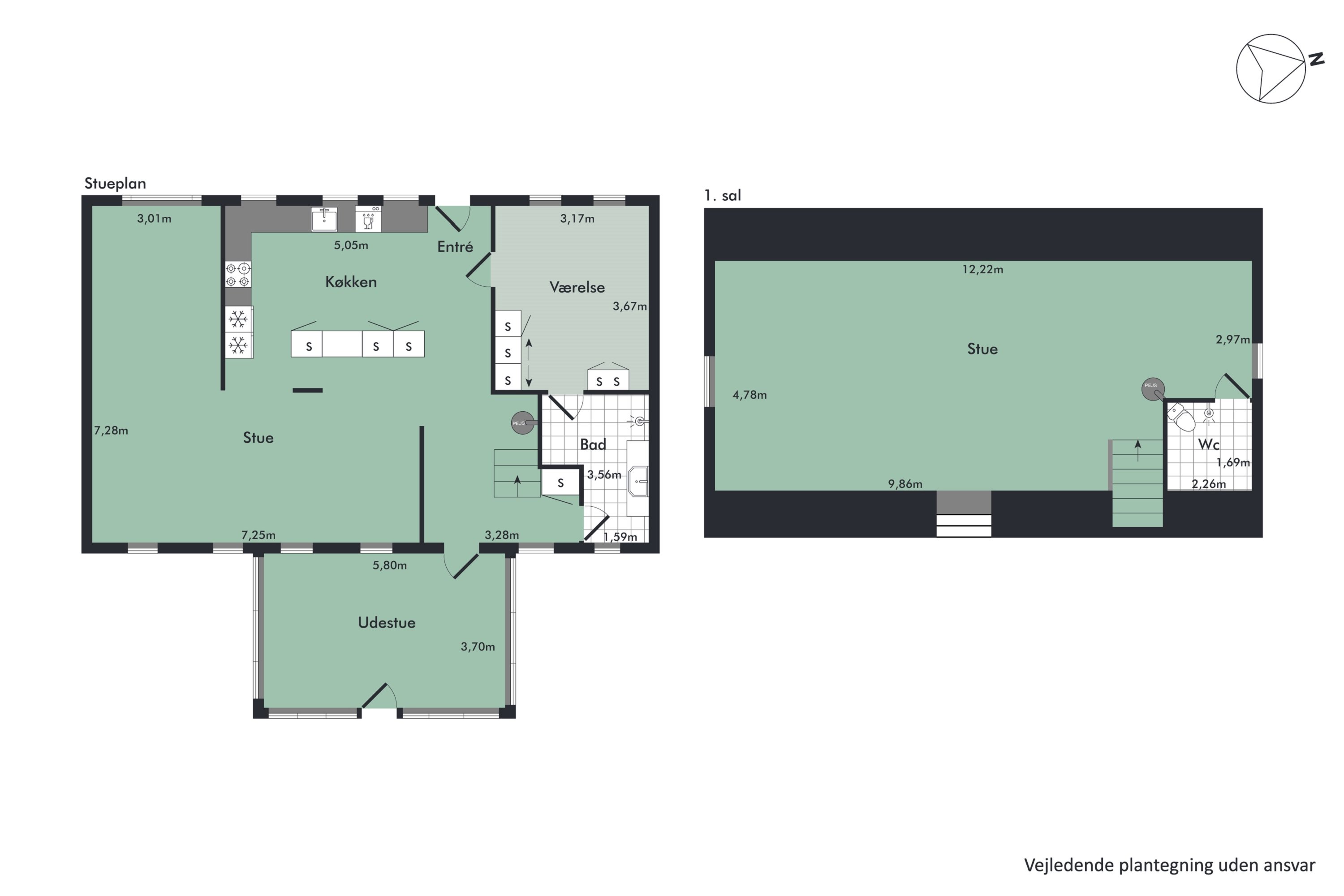 Plantegninger billede af Boldrupvej 109, Simested, 9620 Aalestrup