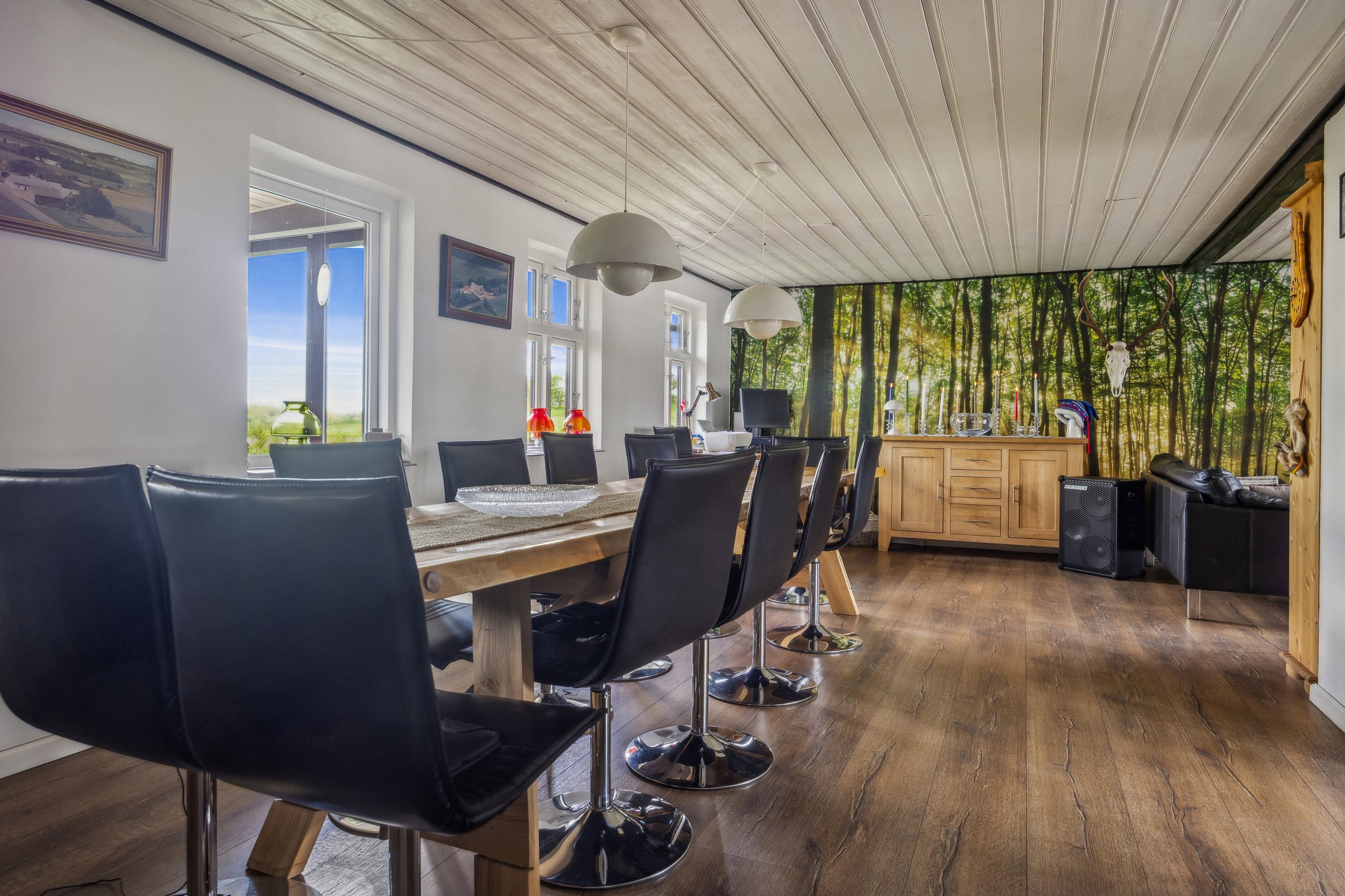 Fremhævet stue billede i fuldskærmstilstand. Billede af Boldrupvej 109, Simested, 9620 Aalestrup