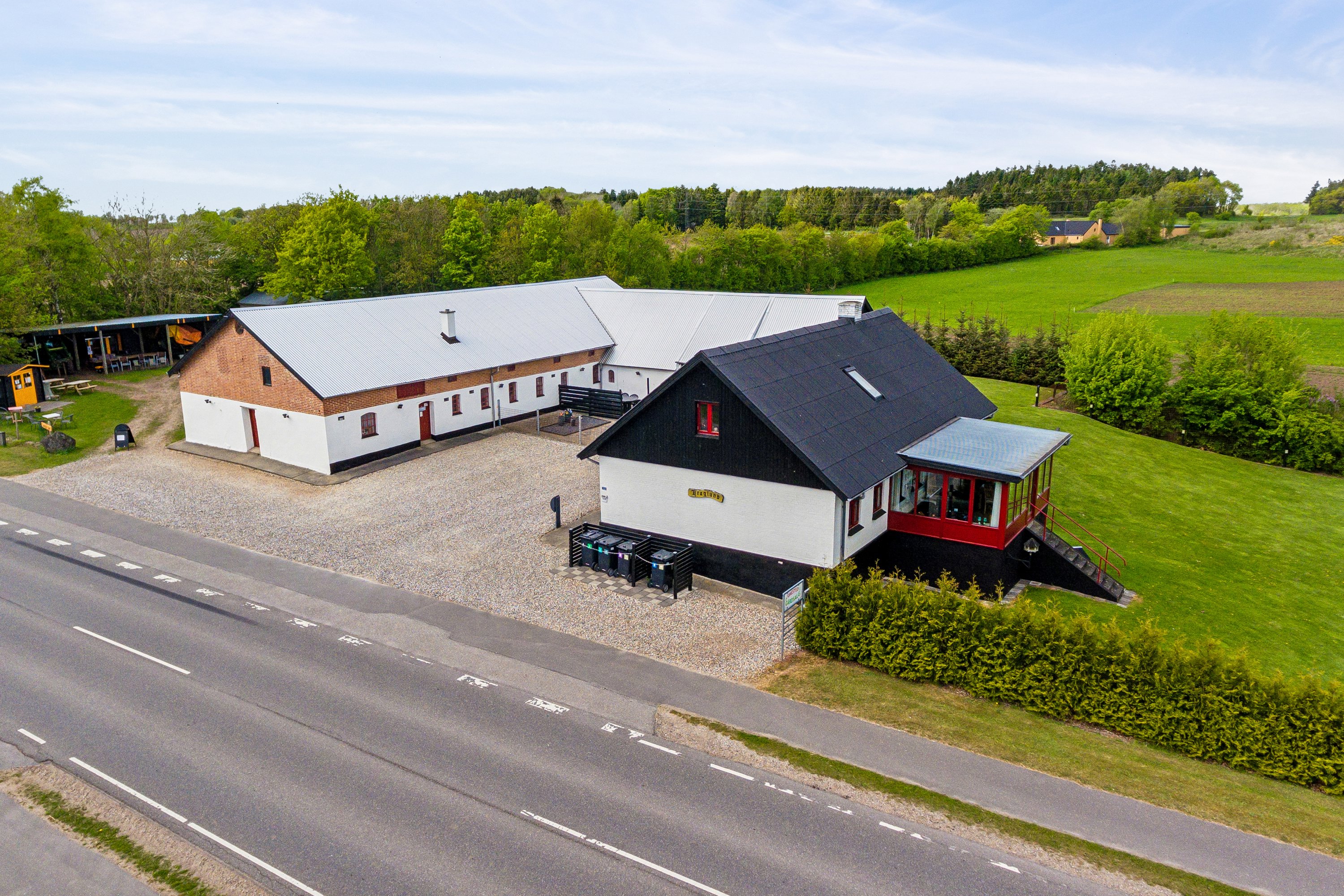 Fremhævet luftfoto billede i fuldskærmstilstand. Billede af Boldrupvej 109, Simested, 9620 Aalestrup